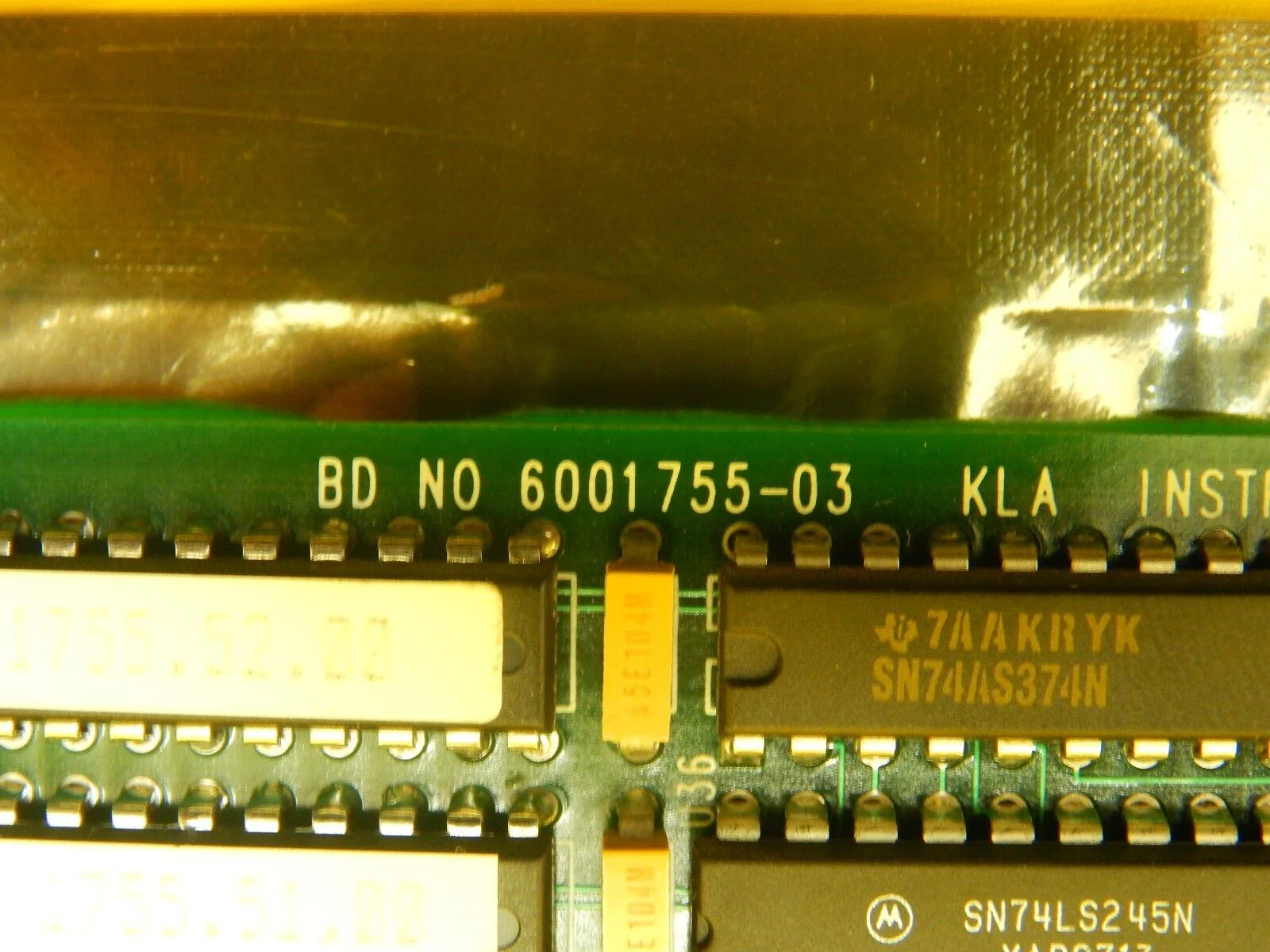 KLA Instruments 6001755-03 DP Video PCB Card TEL 3281-000051-11 P-8 Used Working - Image 7