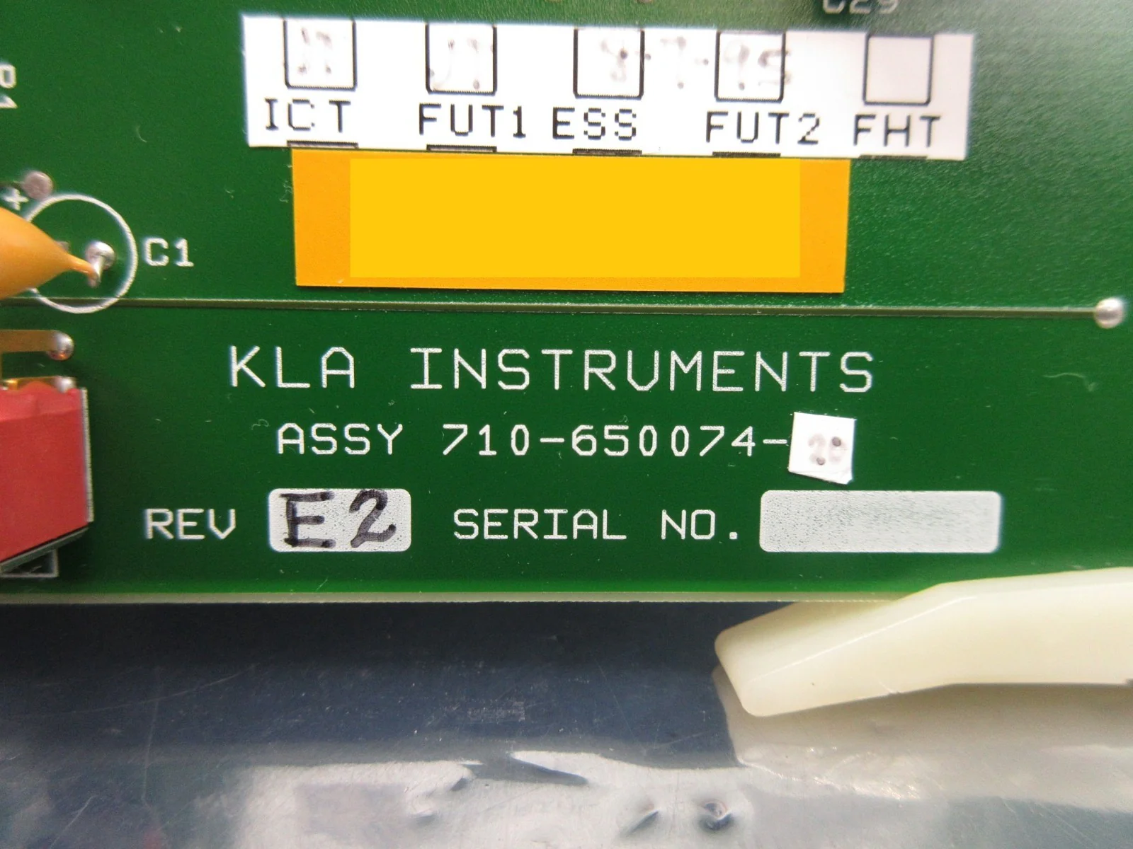 KLA Instruments 710-650074-20 Processor PCB Card Rev. E2 2132 200mm Used Working - Image 8