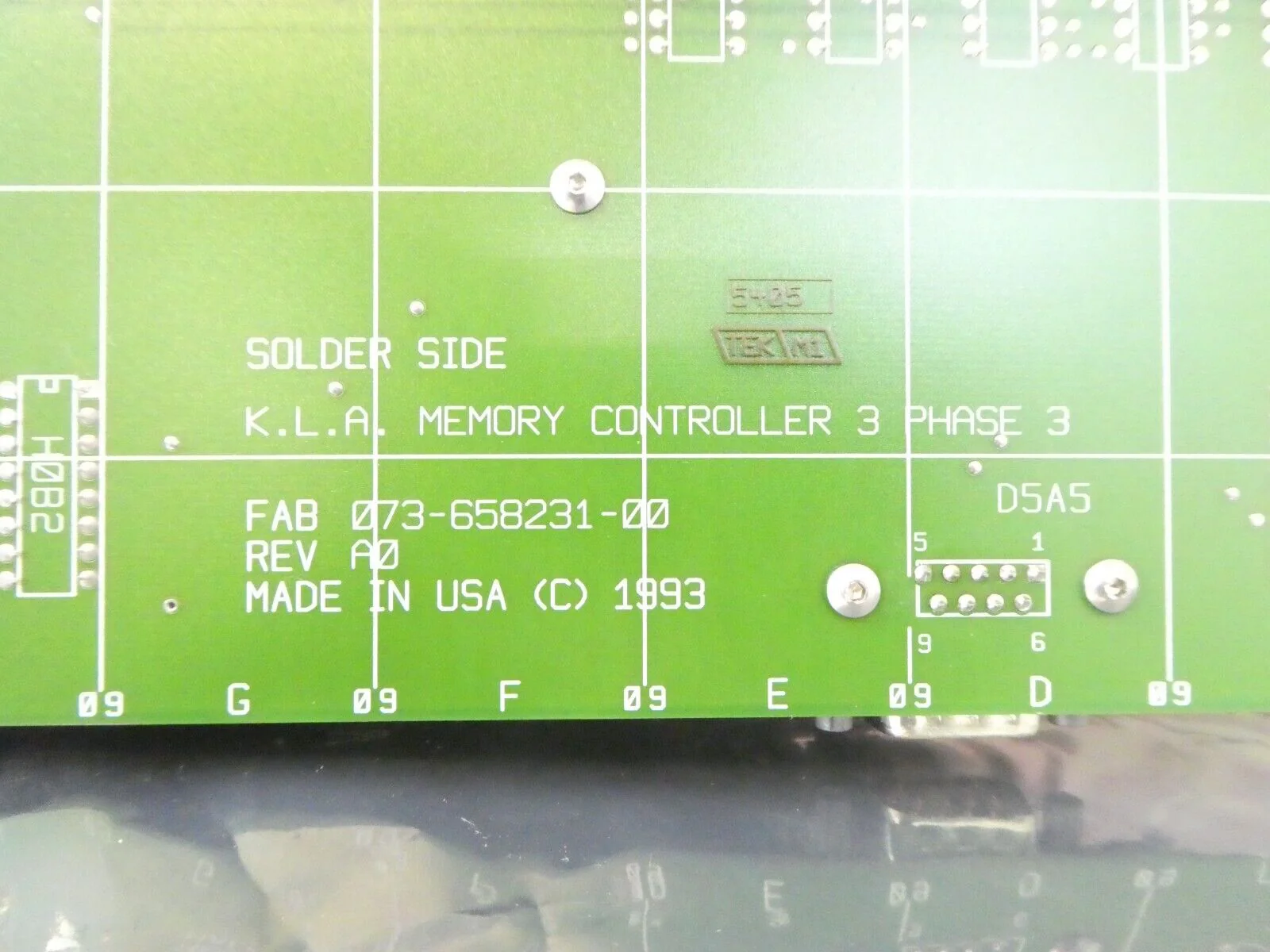 KLA Instruments 710-658232-00 Memory Controller Phase 3 PCB Card Working Surplus - Image 10
