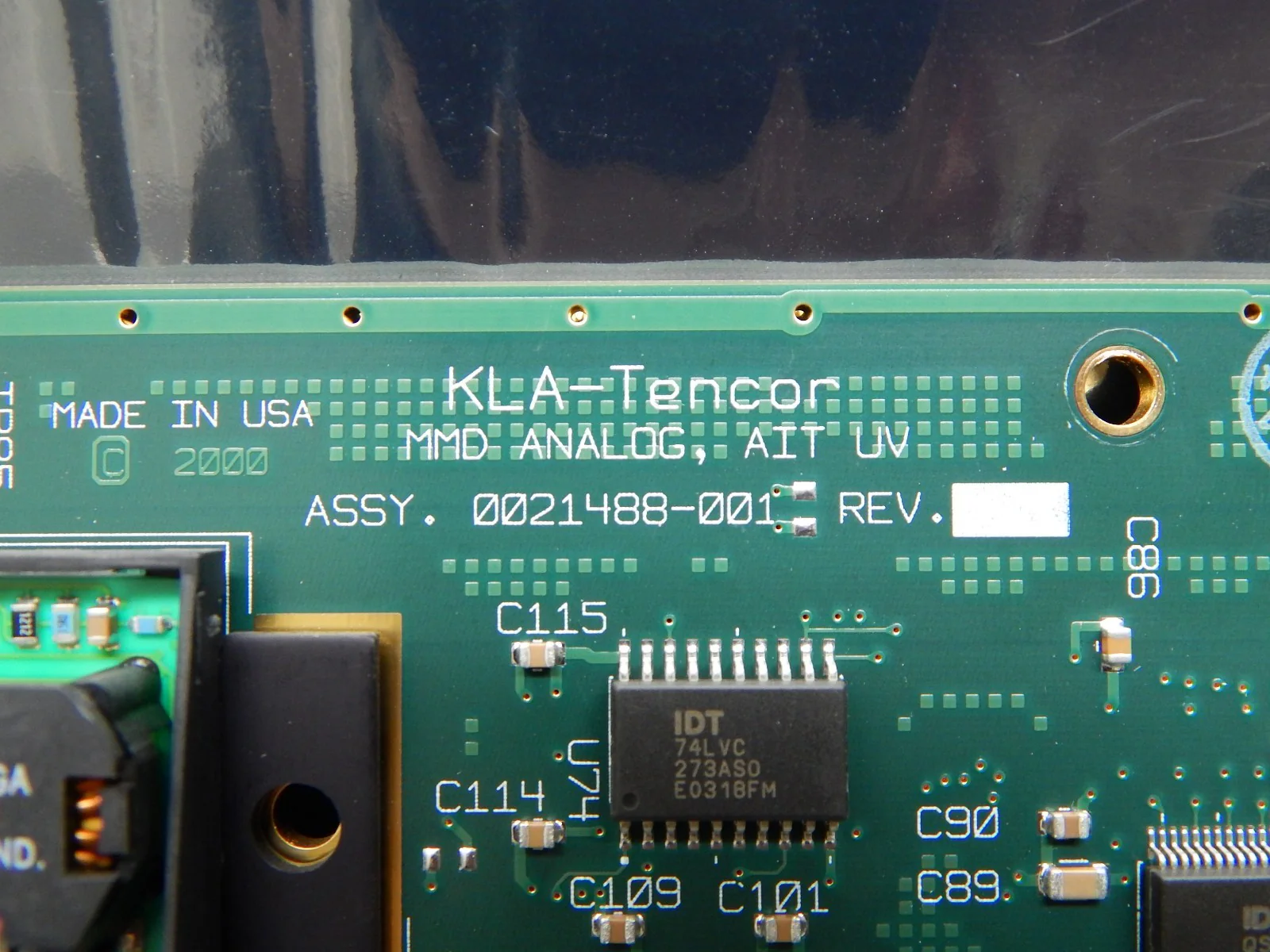 KLA-Tencor 0052196-007 MMD Analog AIT UV Board PCB 0021488-001 AIT Fusion Used - Image 11