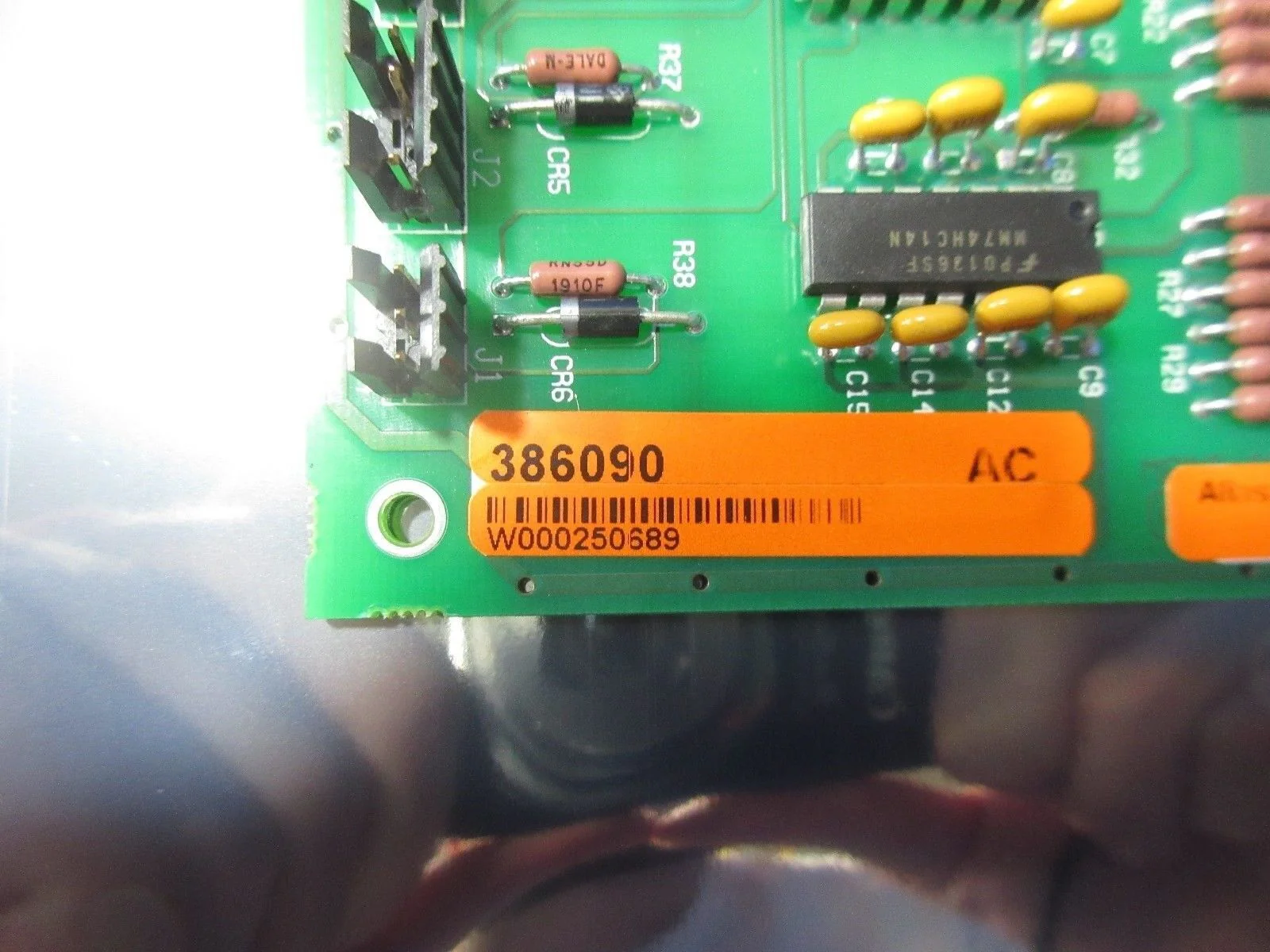 KLA-Tencor 386090 Distribution Circuit Board PCB S8000 AIT UV Used Working - Image 2