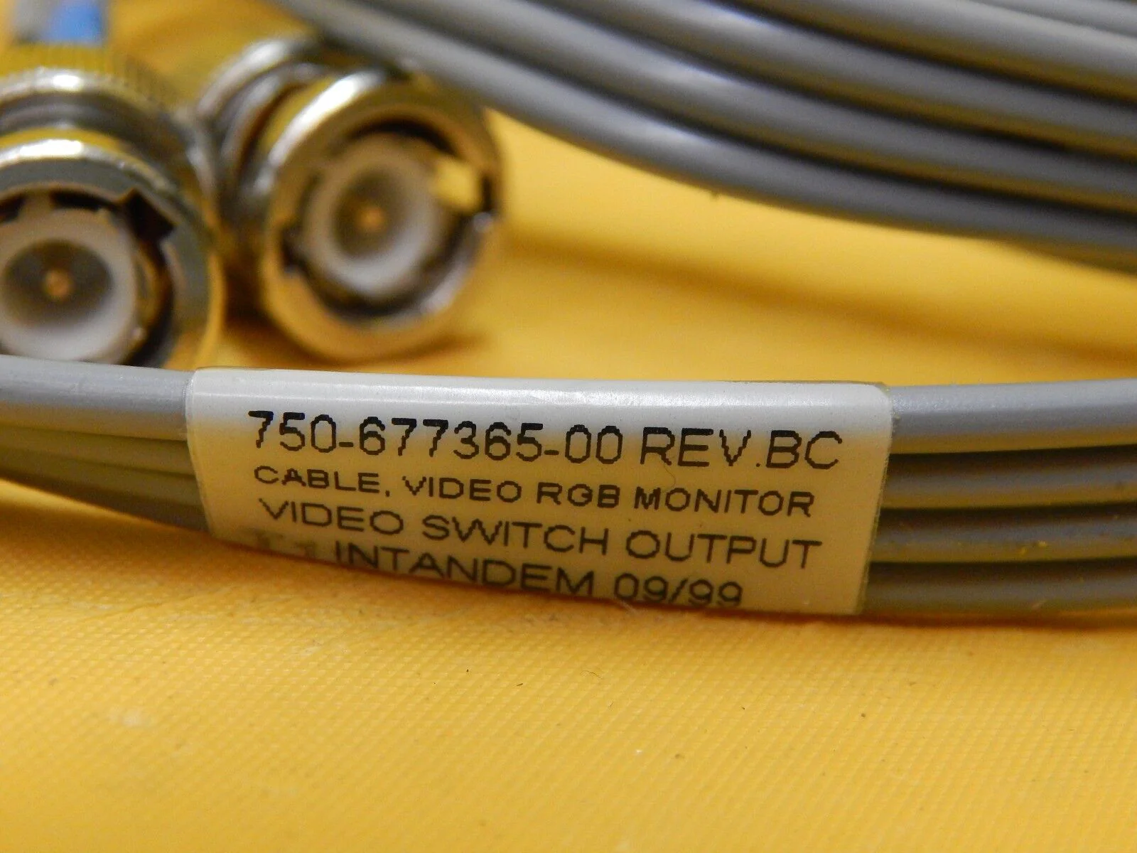 KLA-Tencor 750-677365-00 Video RGB Monitor Switch Cable 2138 New Surplus - Image 7
