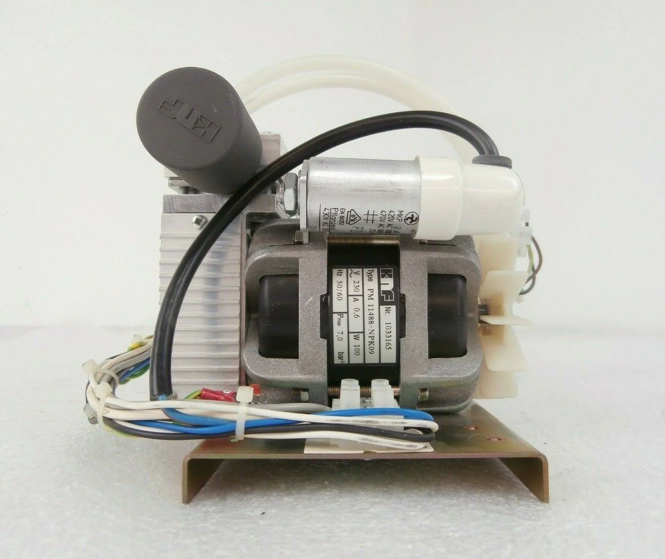 KNF Neuberger PM 11488-NPK09 Diaphragm Vacuum Pump Assembly Working Surplus - Image 6