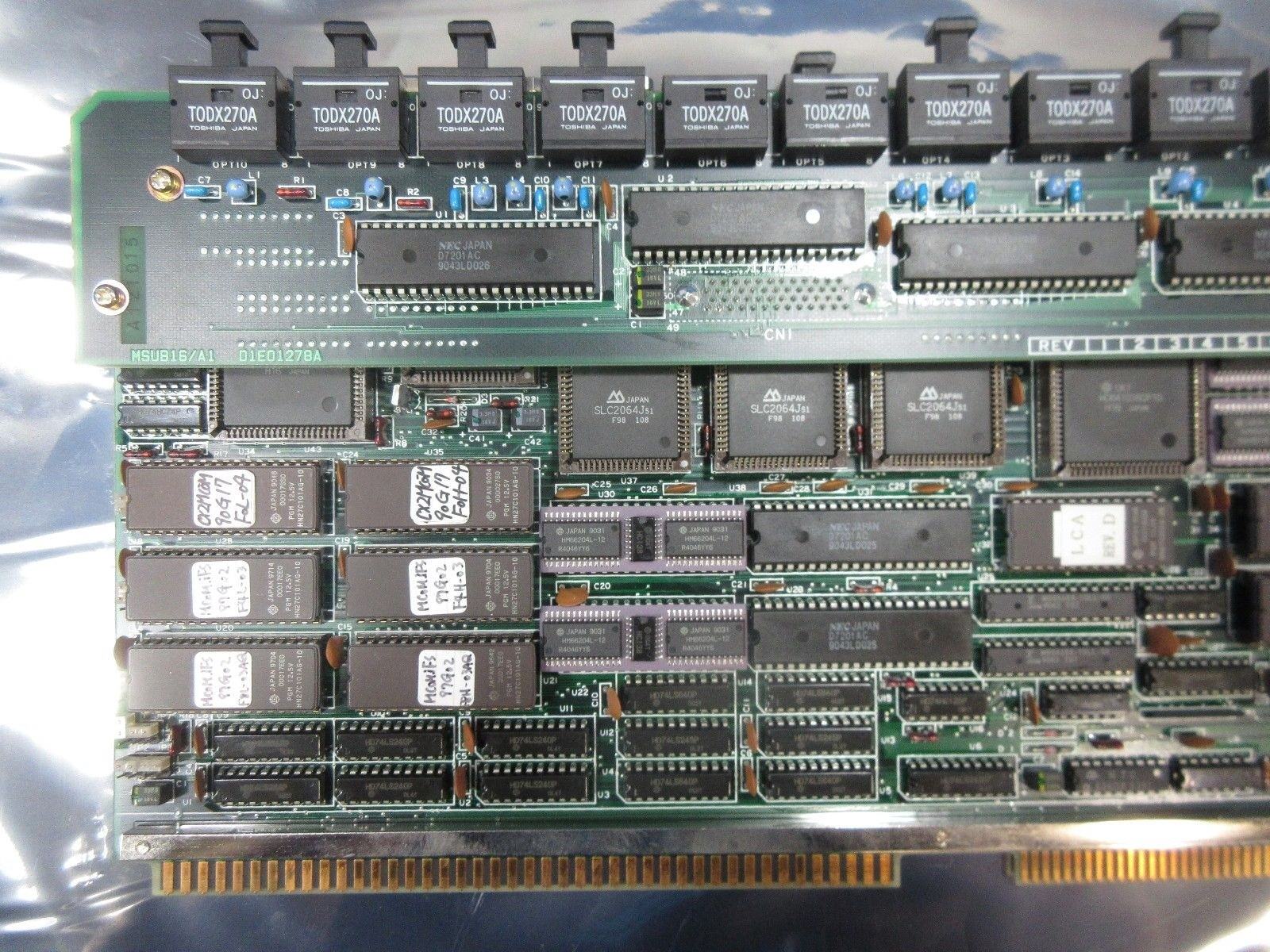 Kokusai Electric D1E01277B Interface PCB Card MC16/A2 DD-1203V 300mm Working - Image 5