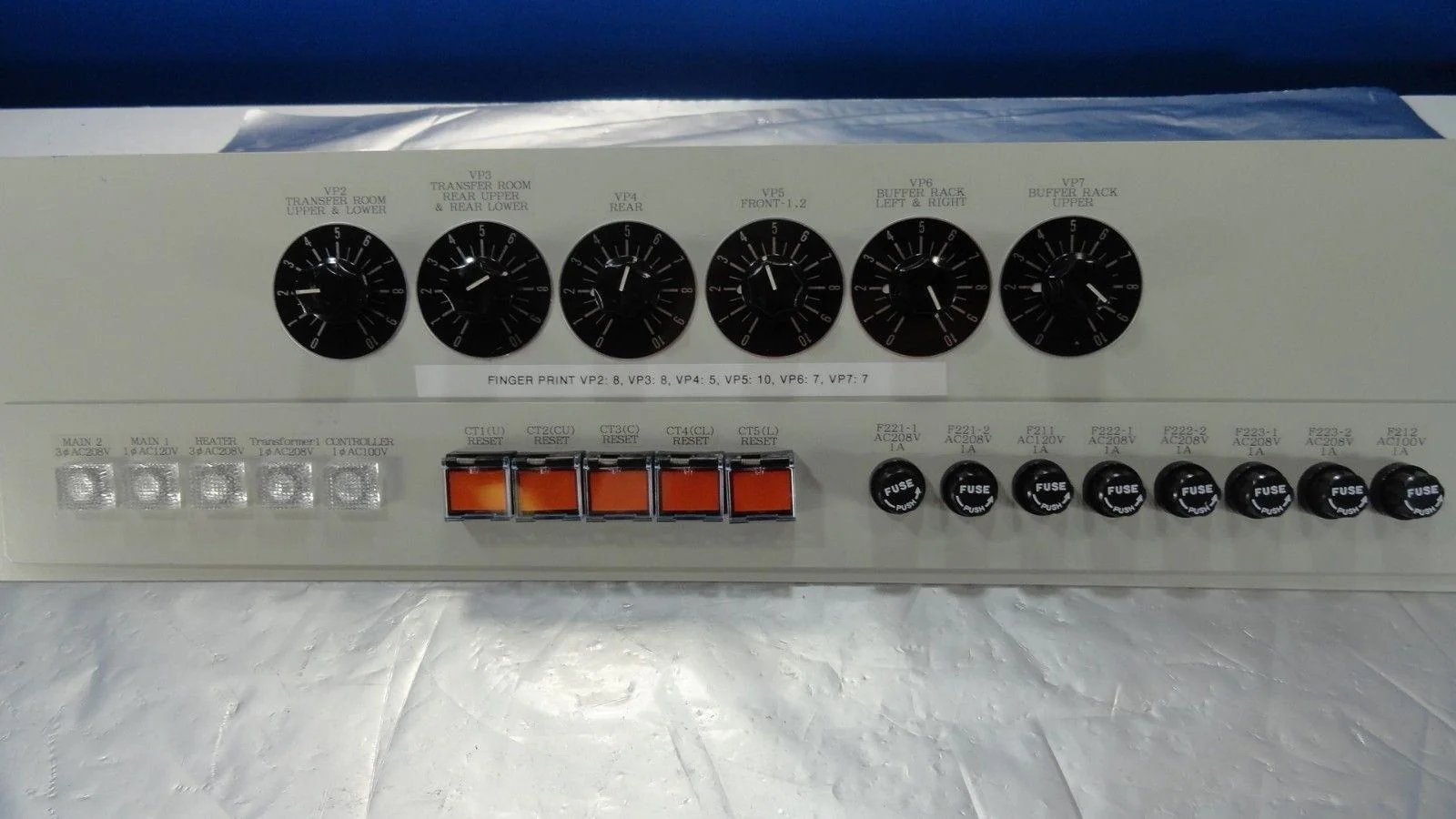 Kokusai Electric Z-3B Variable Tap Management Table Used Working - Image 3