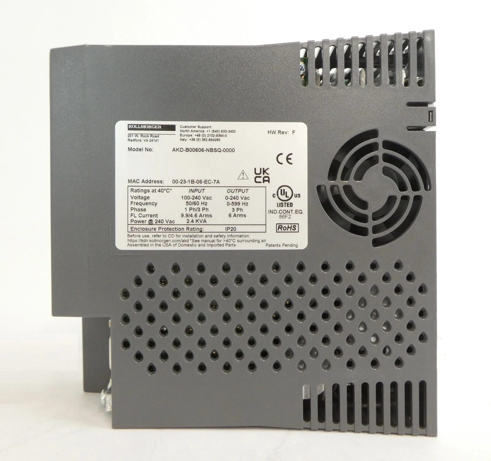 Kollmorgen AKD-B00306-NBSQ-0000 Automation Servo Drive Reseller Lot of 4 New - Image 7