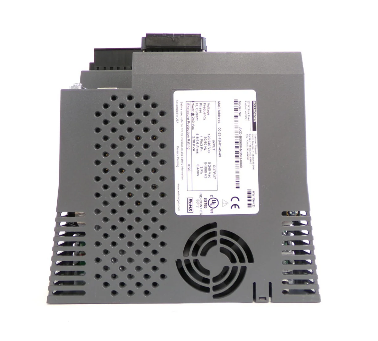 Kollmorgen AKD-B00606-NBSQ-0000 Servo Drive SynqNet Reseller Lot of 2 Working - Image 13