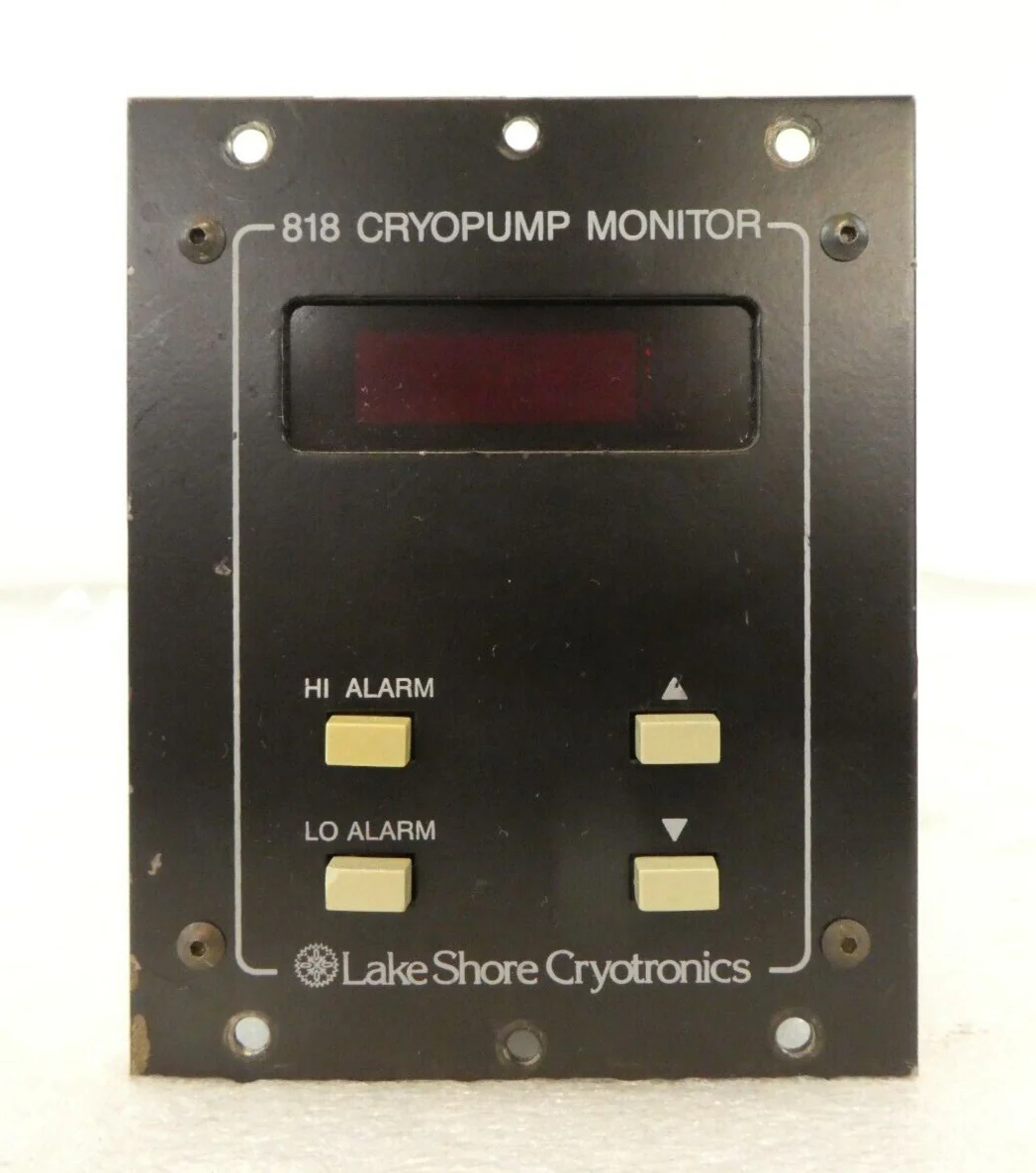 Lake Shore Cryotronics 818 Cryopump Monitor Reseller Lot of 2 Spare Surplus - Image 2