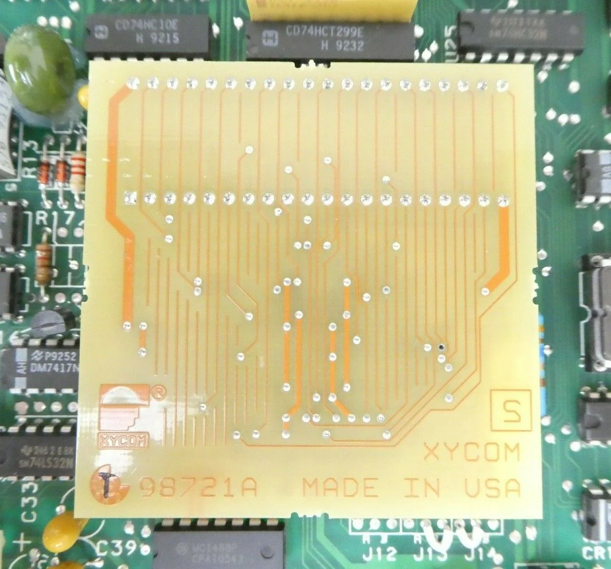 Lam Research 605-016005-001 CRT Video Bottom Board PCB 91196-005 w/Mount Working - Image 8