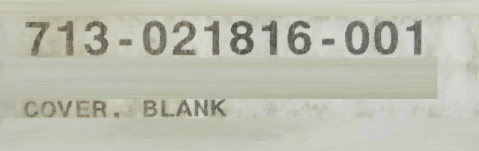 Lam Research 713-021816-001 Blank Cover 713-21816-1 Manufacturer Refurbished - Image 9