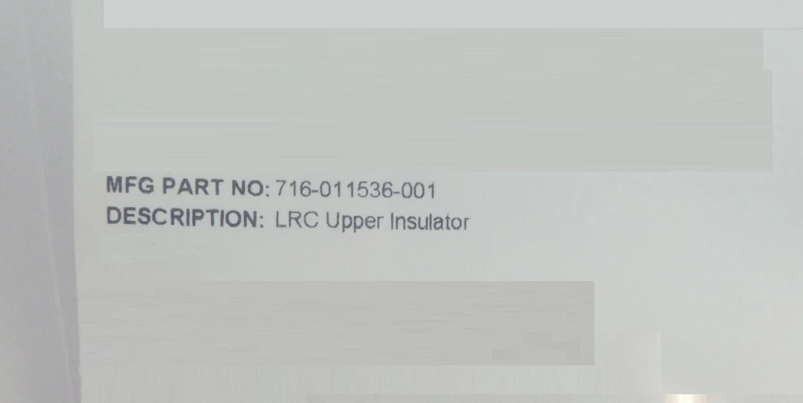 Lam Research 716-011536-001 LRC Upper Insulator Ring Refurbished - Image 7
