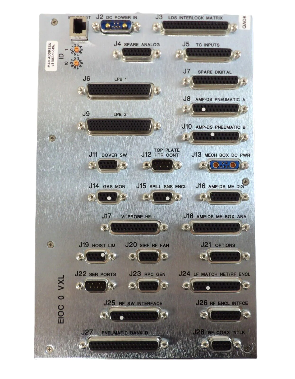 Lam Research 785-179350-002 Vector Extreme EIOC Module 685-305637-001 New Spare
