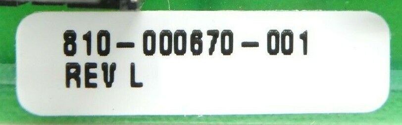 Lam Research 810-00670-001 Analog Output PCB Card 670L Rev. L OEM Refurbished - Image 12