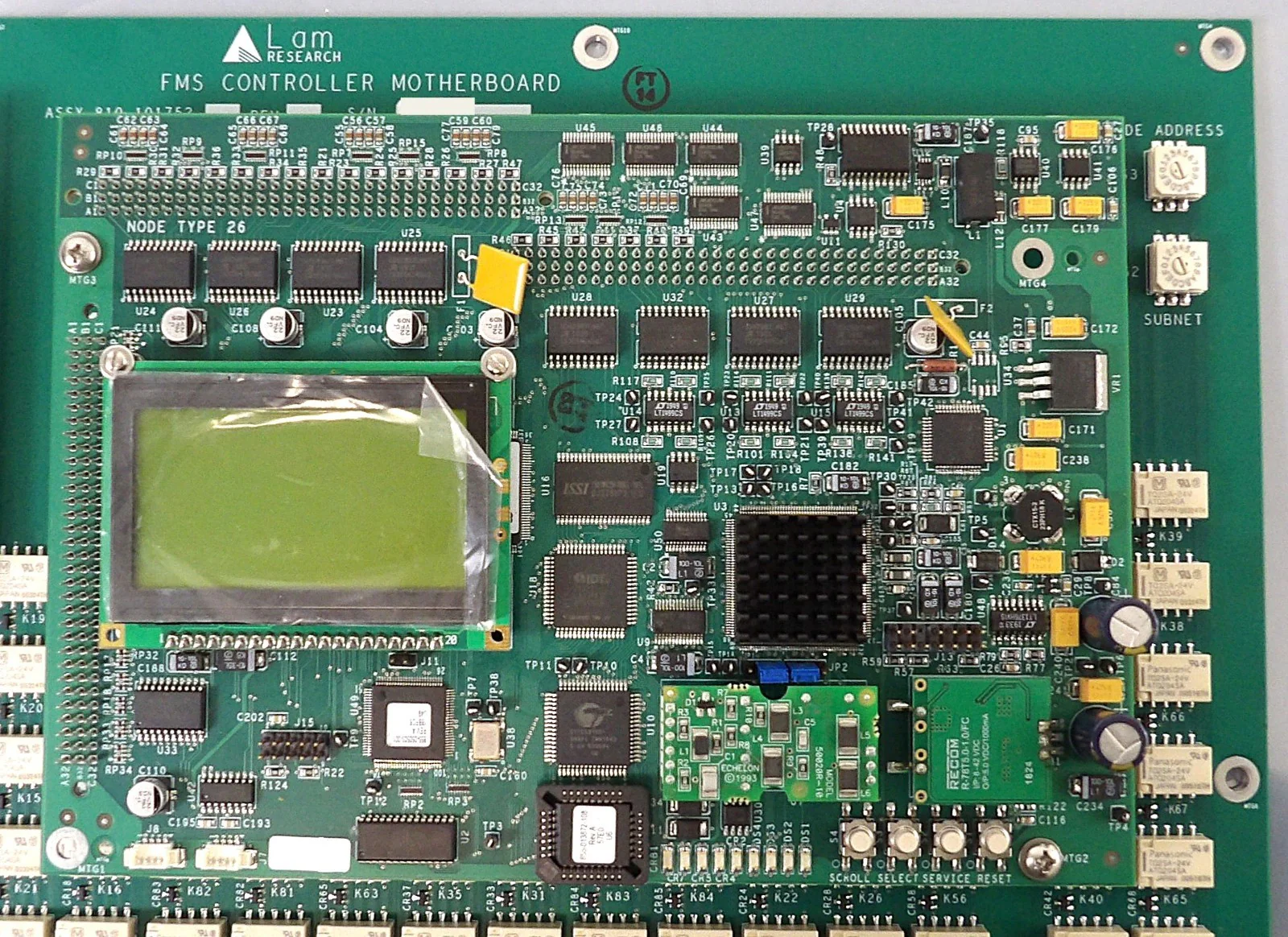 Lam Research 810-101752-001 FMS Control Motherboard PCB 810-013872-108 Working - Image 6