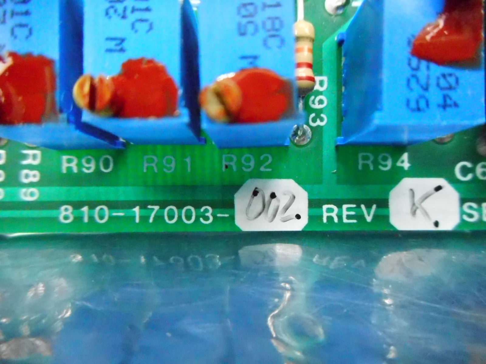 Lam Research 810-17003-002 Rev. K Drive IMPD & PH BD PCB Untested AS-IS - Image 7