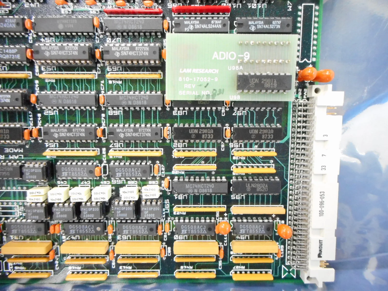 Lam Research 810-17031-1 Processor PCB Card 810-17052-9 ADIO-9 Untested AS-IS - Image 5