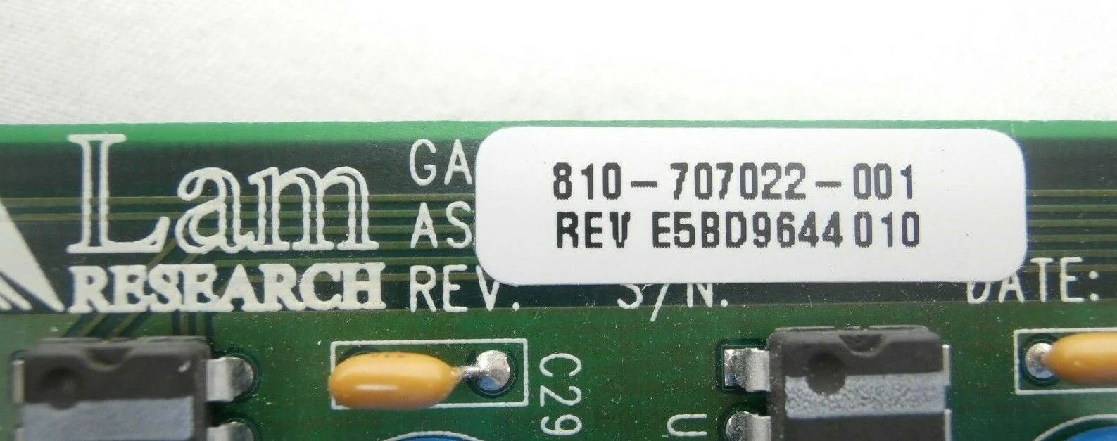 Lam Research 810-707022-001 Gas Box Expansion Board PCB Continuum Working Spare - Image 12