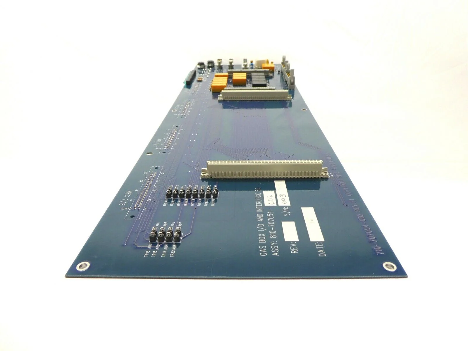 Lam Research 810-707054-002 Gas Box I/O Interlock Board PCB FPD Continuum Spare - Image 4