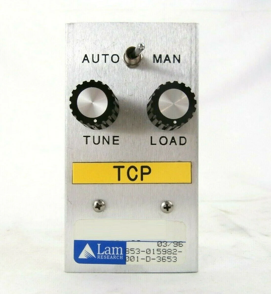 Lam Research 853-015982-001-D-3653 TCP RF Tune/Load Module FPD Continuum Spare - Image 2