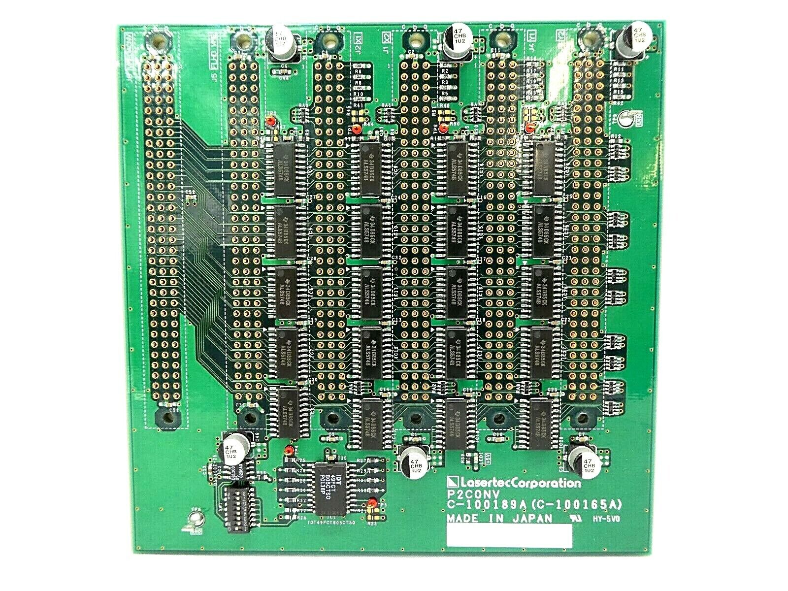 Lasertec C-100189A Backplane Board PCB P2CONV C-100165A Working Surplus - Image 2