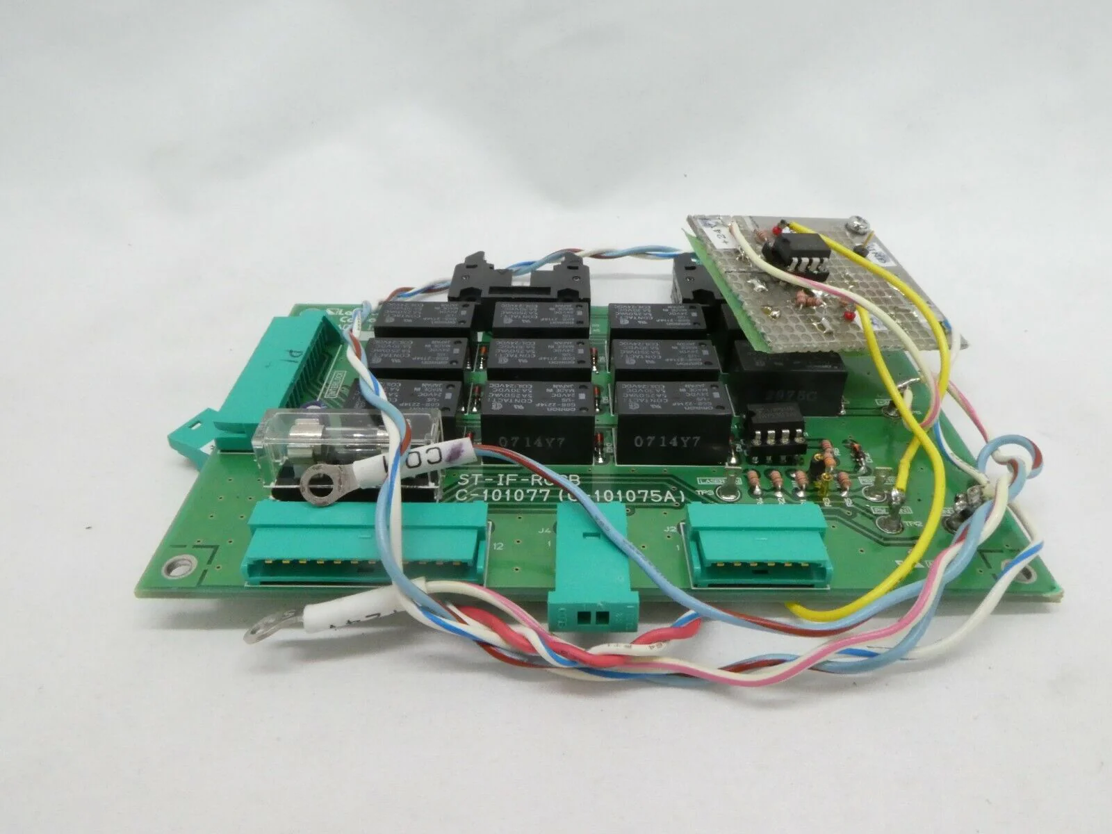 Lasertec C-101077 Relay PCB ST-IF-ROGB with Remote AC Board MD2500 Working Spare - Image 6