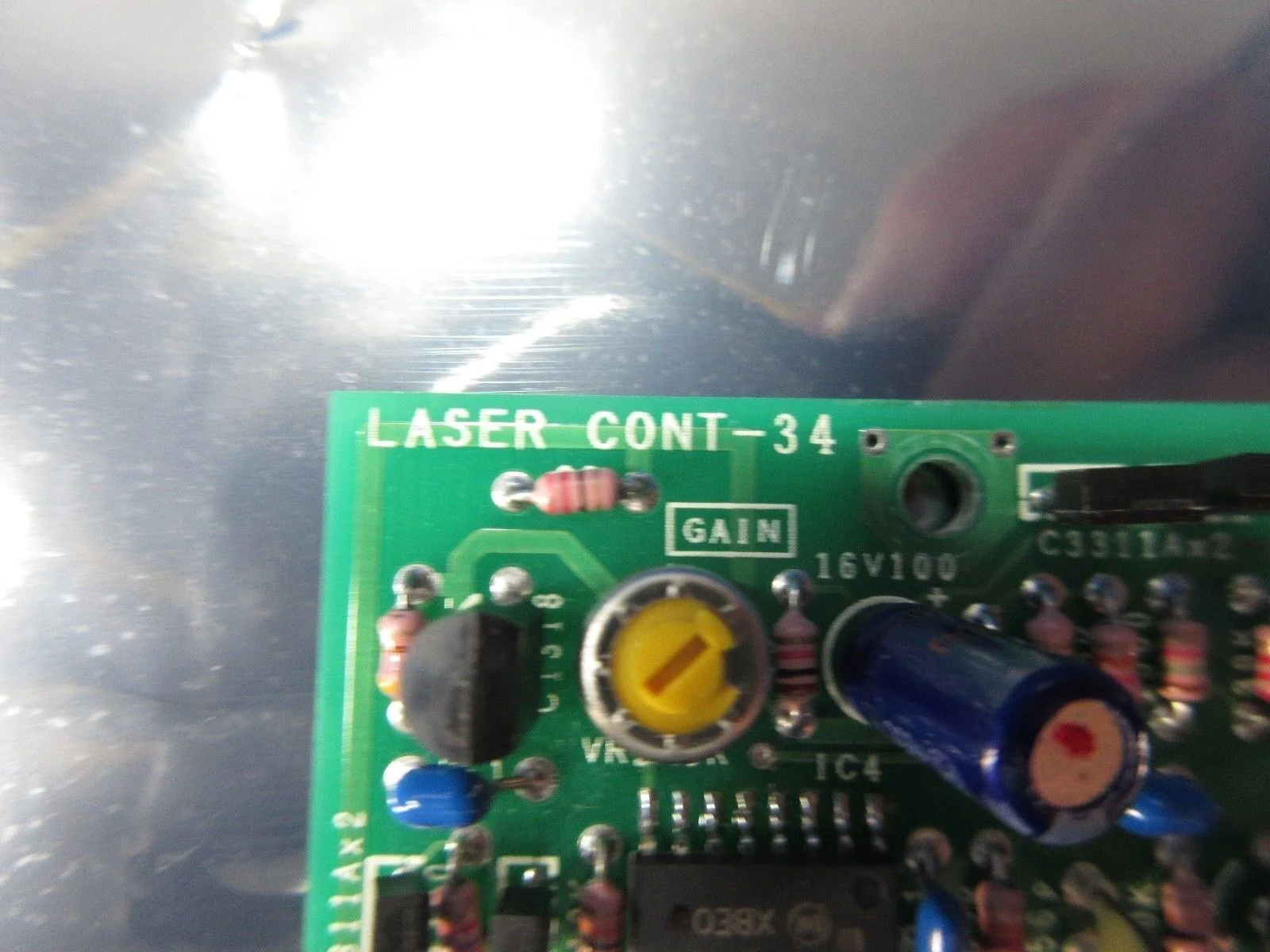 Lasertec Laser Cont-34 PCB Lot of 2 MD2500 Used Working - Image 2