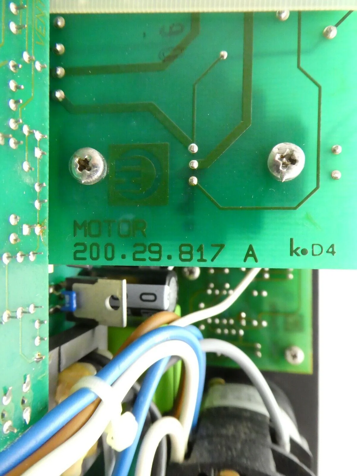 Leybold 200 29 937 Power Distribution LV Module PCB Card UL 500 Working Spare - Image 11