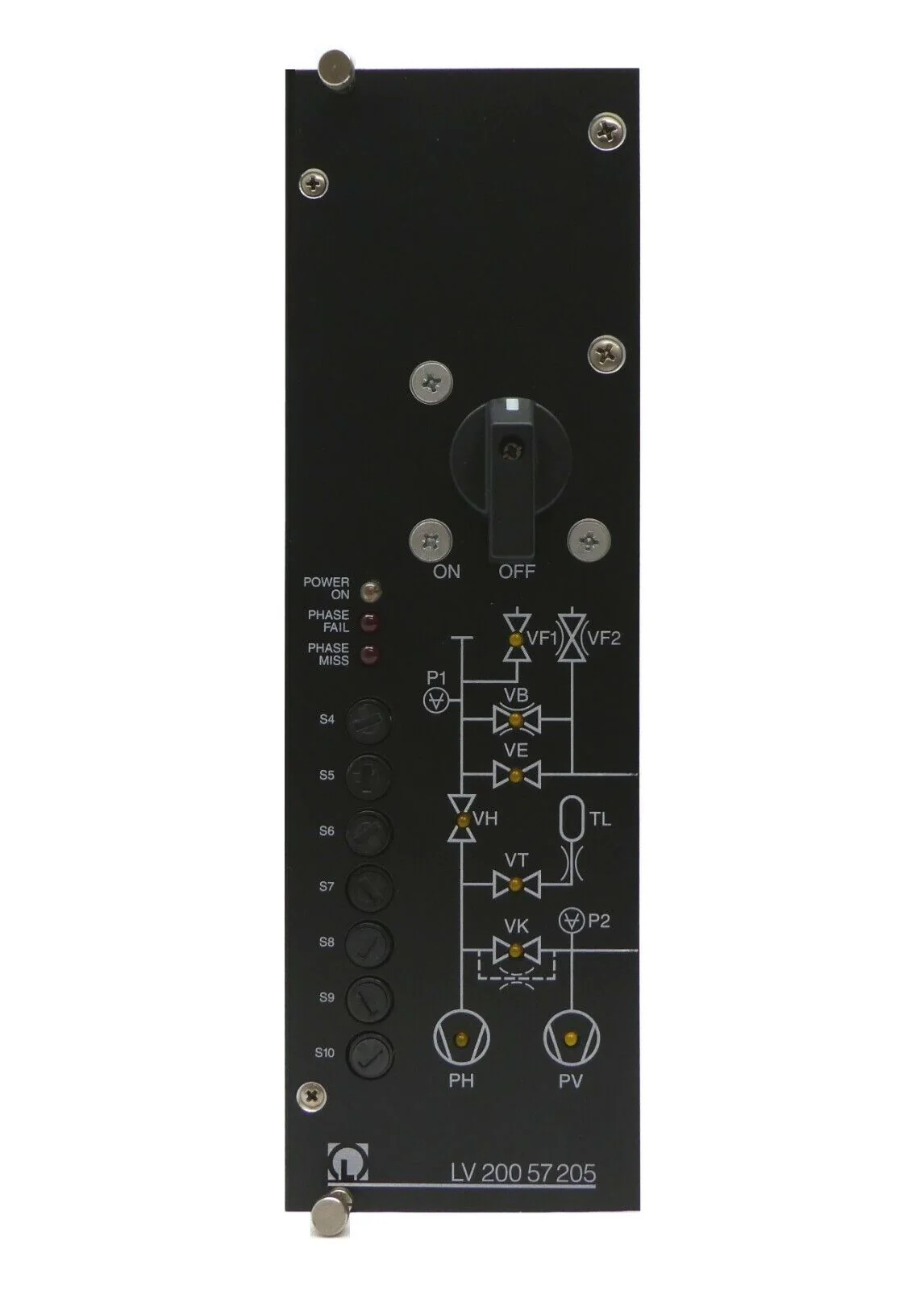 Leybold 200 57 205 Power Distribution LV Module PCB Card UL 500 Working Spare - Image 2