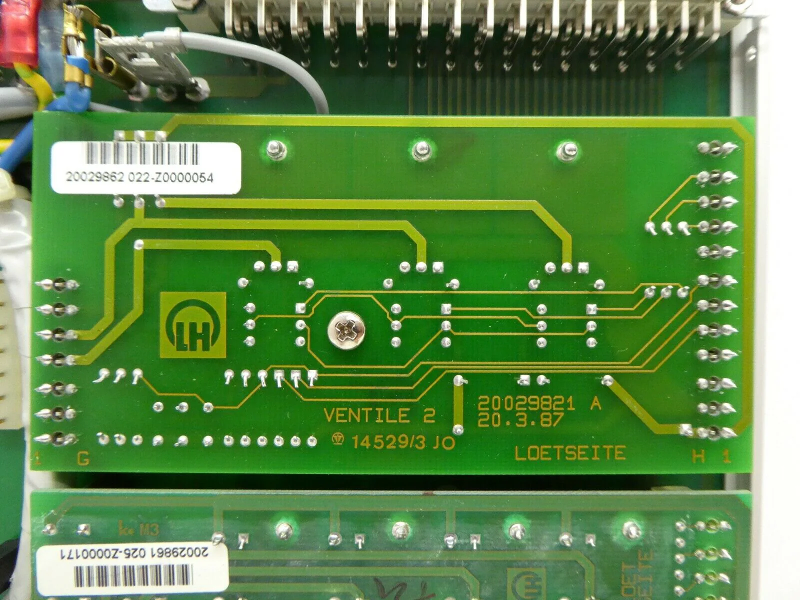 Leybold 200 61 710 Power Distribution LV Module PCB Card UL 500 Working Spare - Image 8