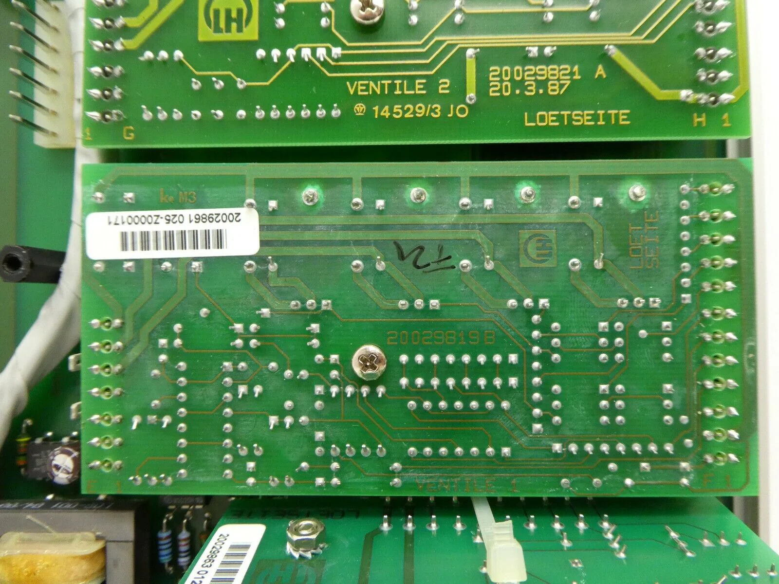 Leybold 200 61 710 Power Distribution LV Module PCB Card UL 500 Working Spare - Image 9