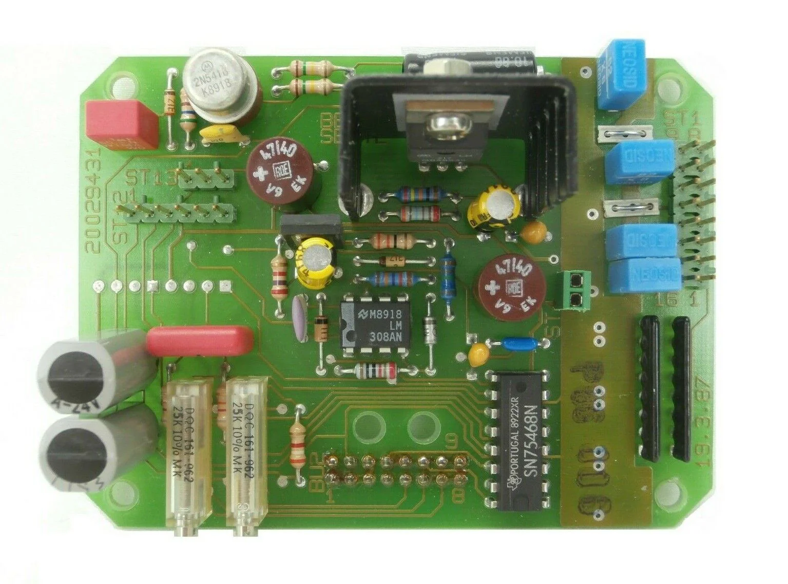 Leybold Vacuum 200.29.431 19.3.87 Board PCB 20029431 ULTRATEST UL 500 Working - Image 2