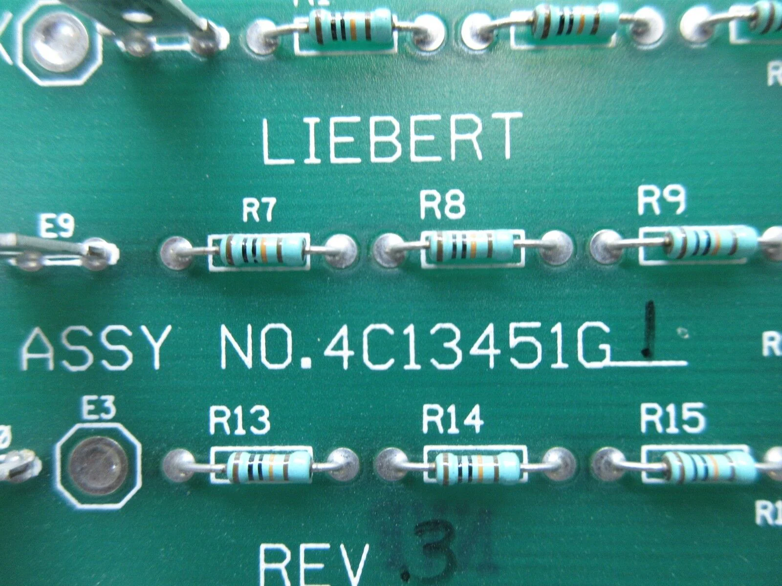 Liebert 4C13451G1 Interface Board PCB Rev. 3 ASML SVG 90S DUV Lithography Used - Image 11