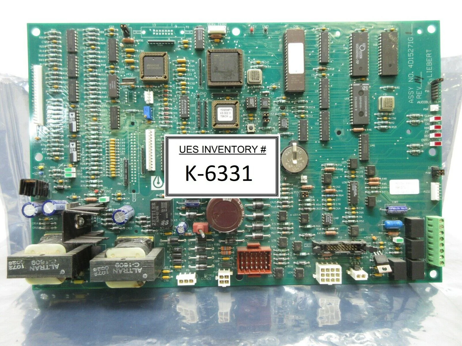 Liebert 4D15271G1 Control Board PCB Rev. 14 Used Working