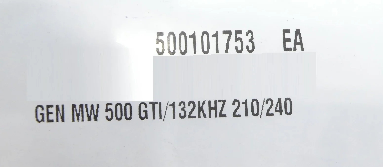 Martin Walter MW500GTI-132kHz PCB Card Ultrasonic Generator Module New Surplus - Image 10
