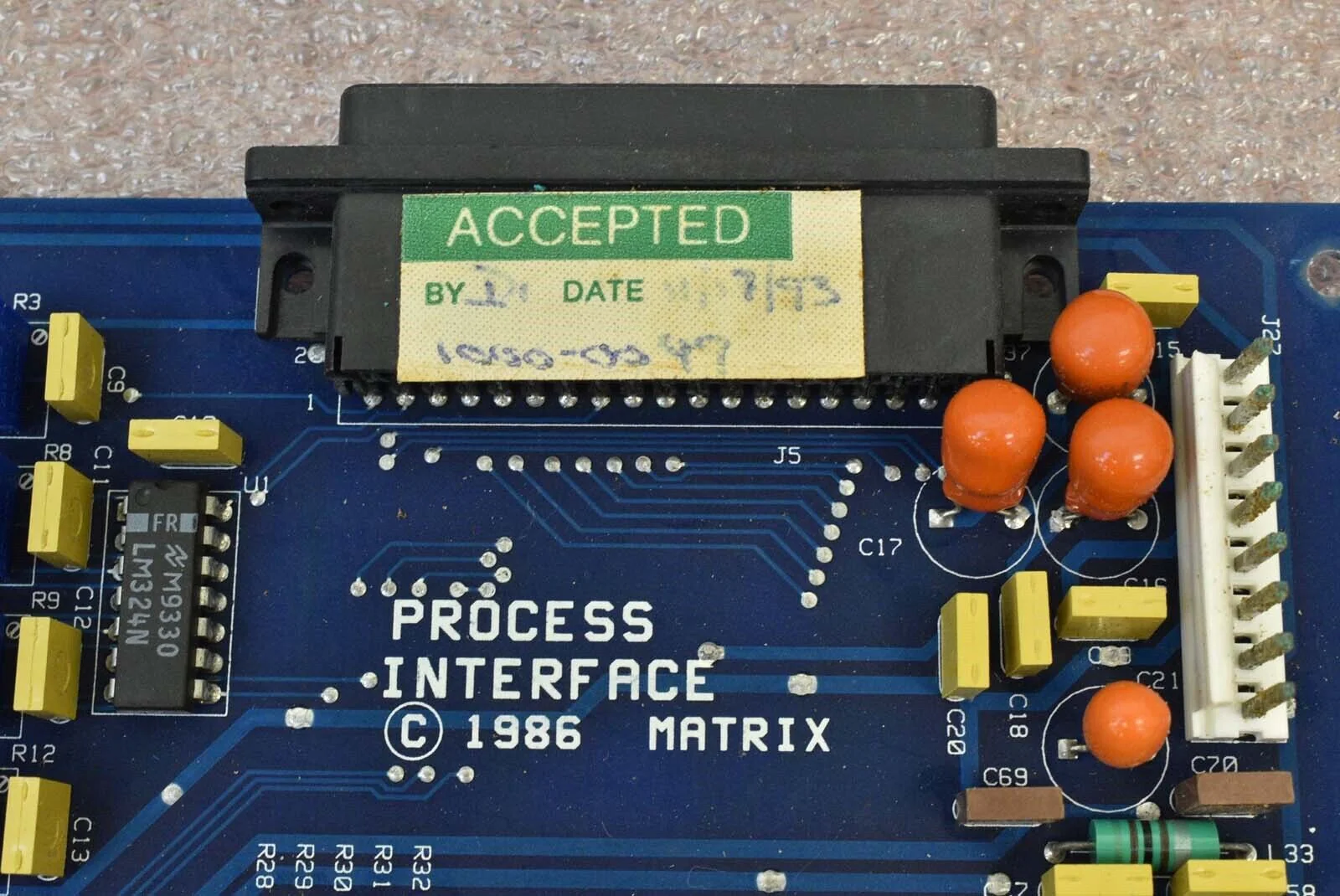 Matrix Integrated Systems 100-0047 PCB Process Interface - Image 3