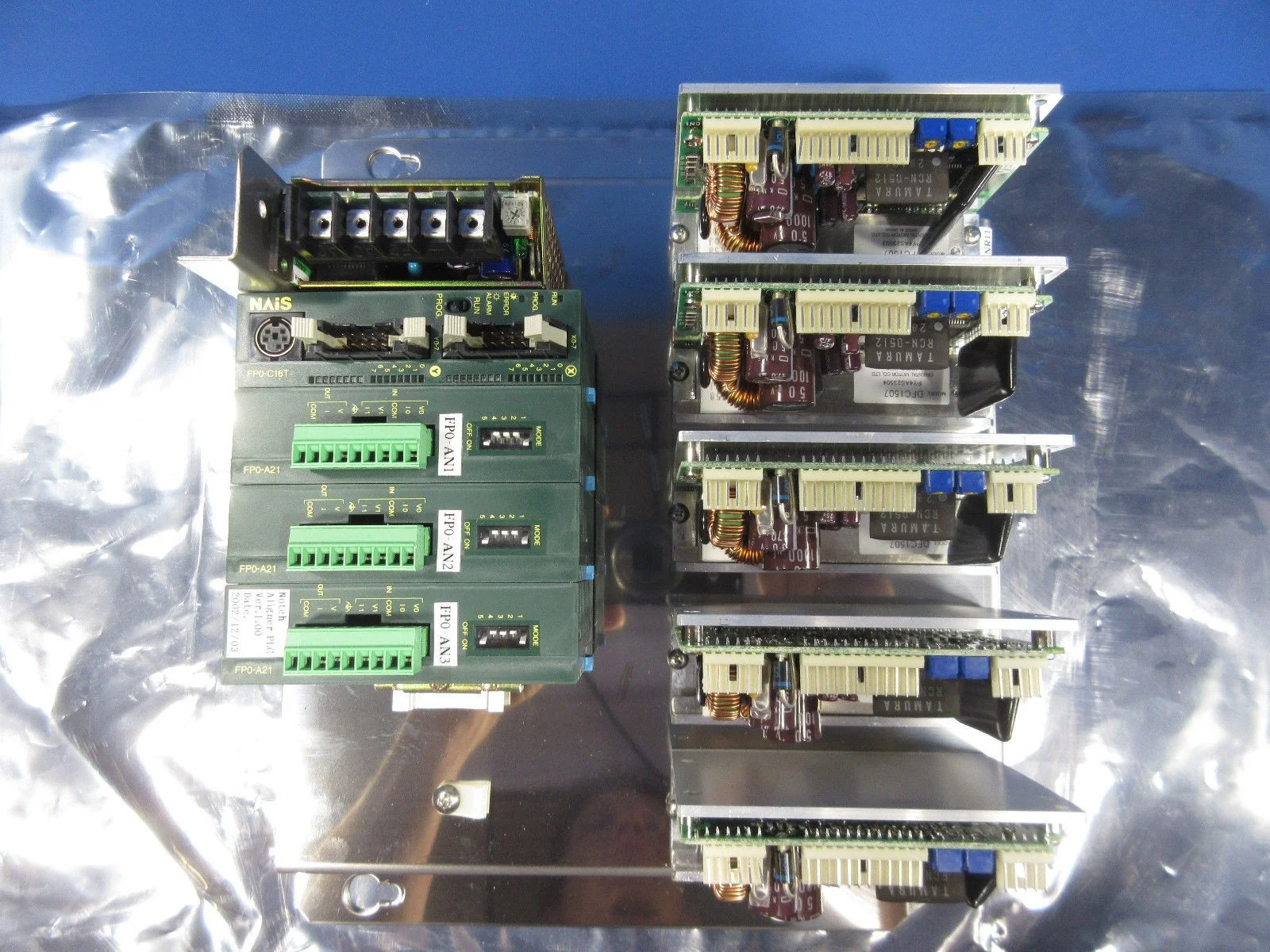 Matsushita Nais AFP0480 PLC FP0-A21 Vexta DFC1507 Cosel R10A-5-N Used Working - Image 11