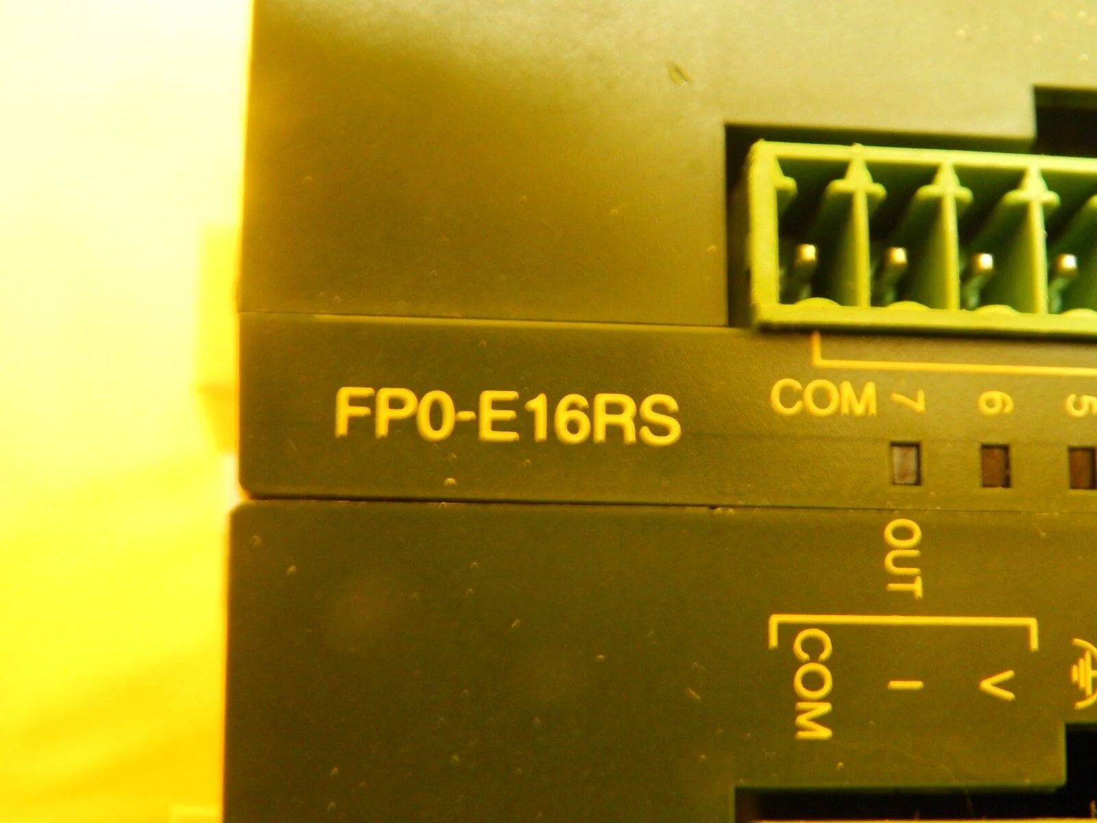 Matsushita NAiS Programmable PLC System FP0-C14 FP0-E16 FP0-A21 Used Working - Image 8