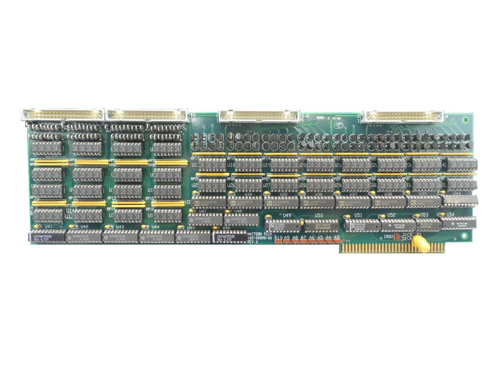 Mattson Technology 165-00090-00 Digtal I/O PCB Card Loose Chip Untested As-Is - Image 2