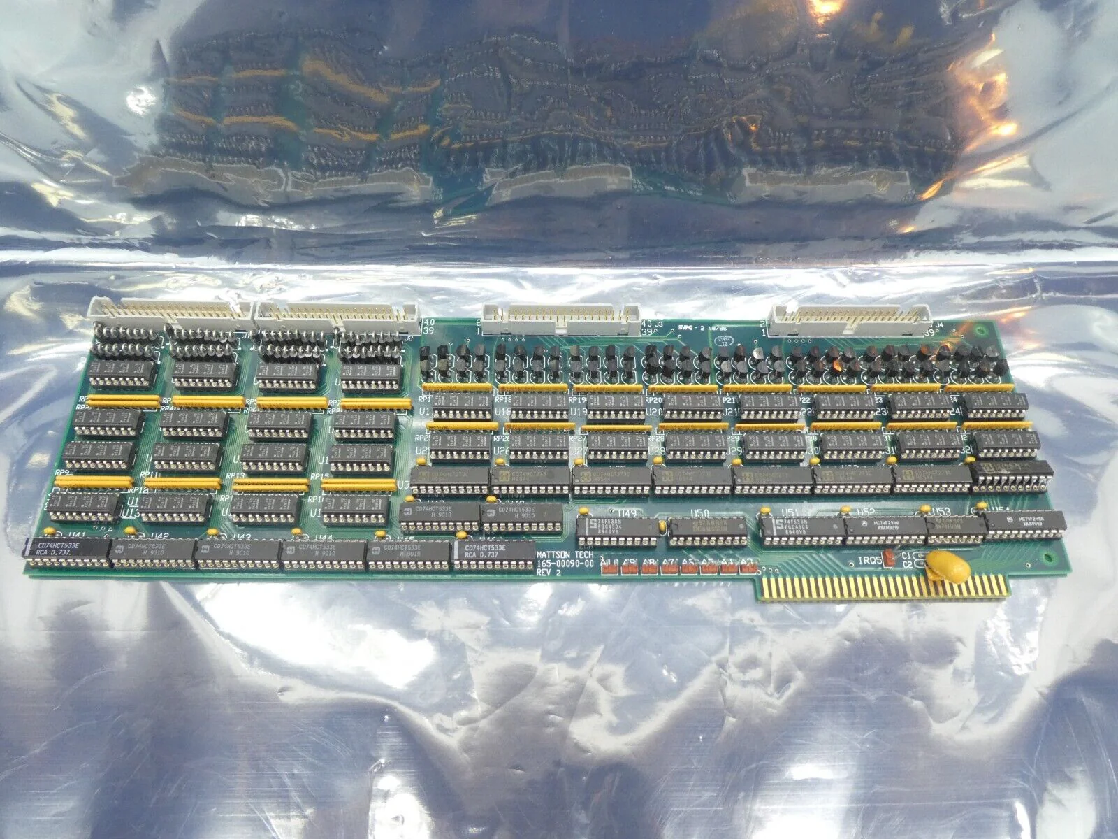 Mattson Technology 165-00090-00 Digtal I/O PCB Card Loose Chip Untested As-Is - Image 5