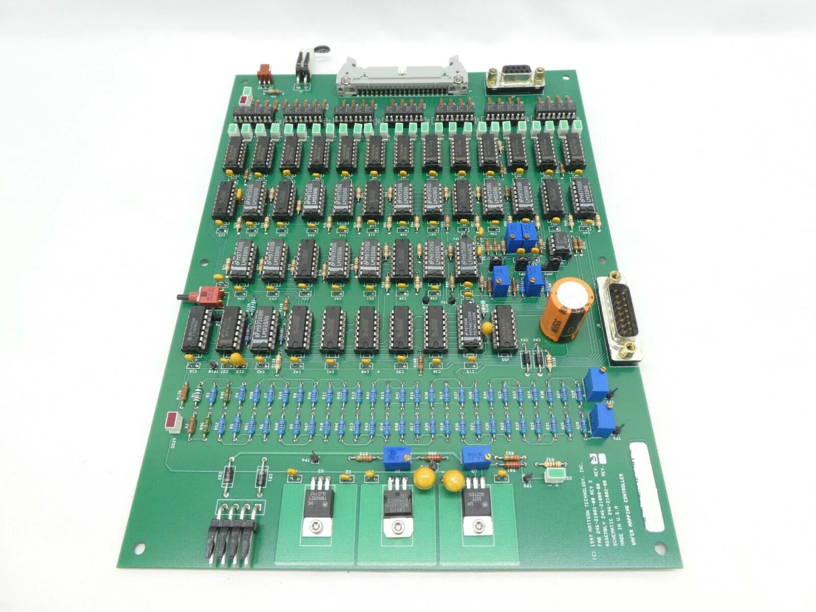 Mattson Technology 246-21000-00 Wafer Mapping Controller PCB Rev. 3 New Surplus - Image 11