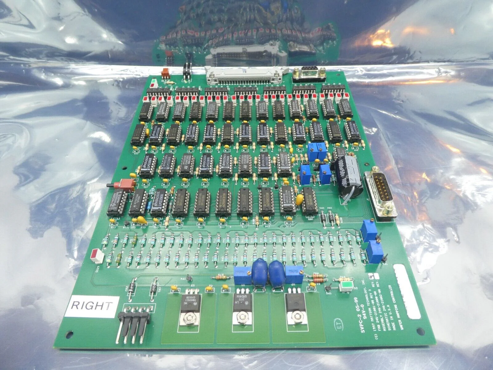 Mattson Technology 246-21000-00 Wafer Mapping Controller PCB Rev. 4 Working - Image 11