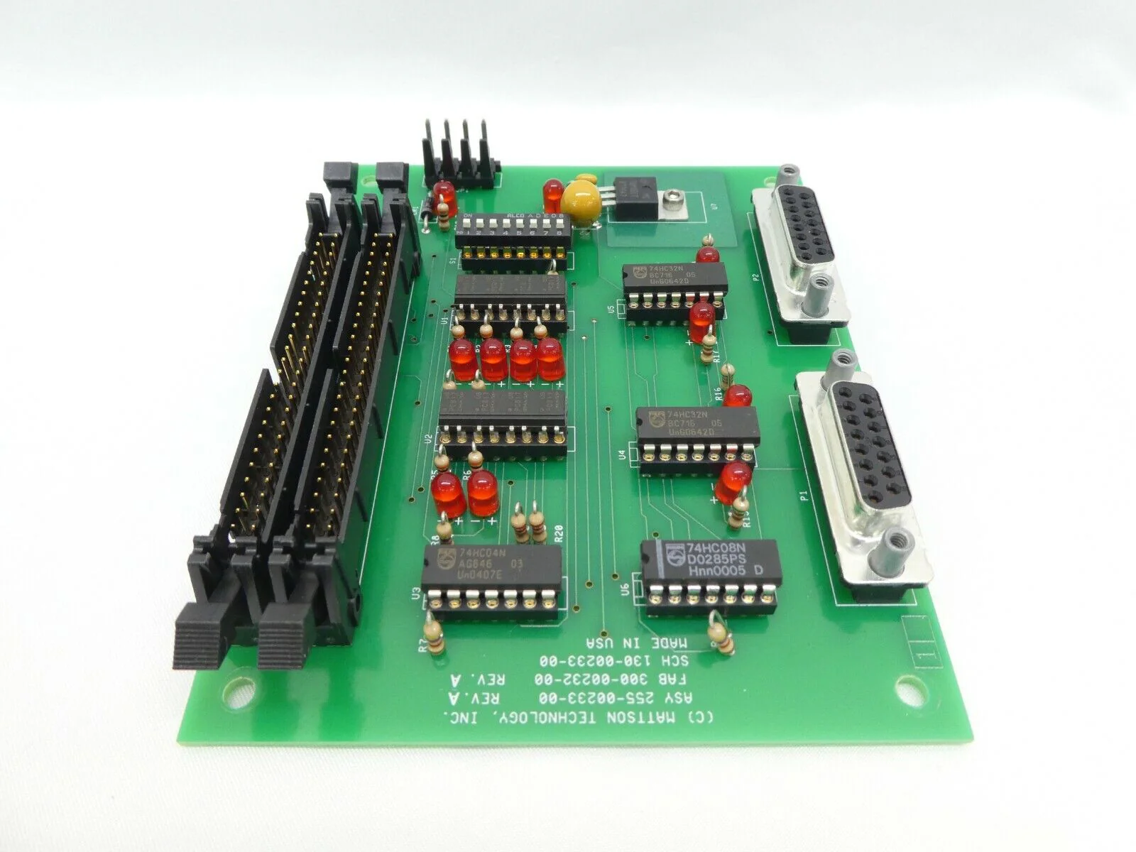 Mattson Technology 255-00233-00 SMIF Arm Interlock PCB Rev. A Aspen New Surplus - Image 11