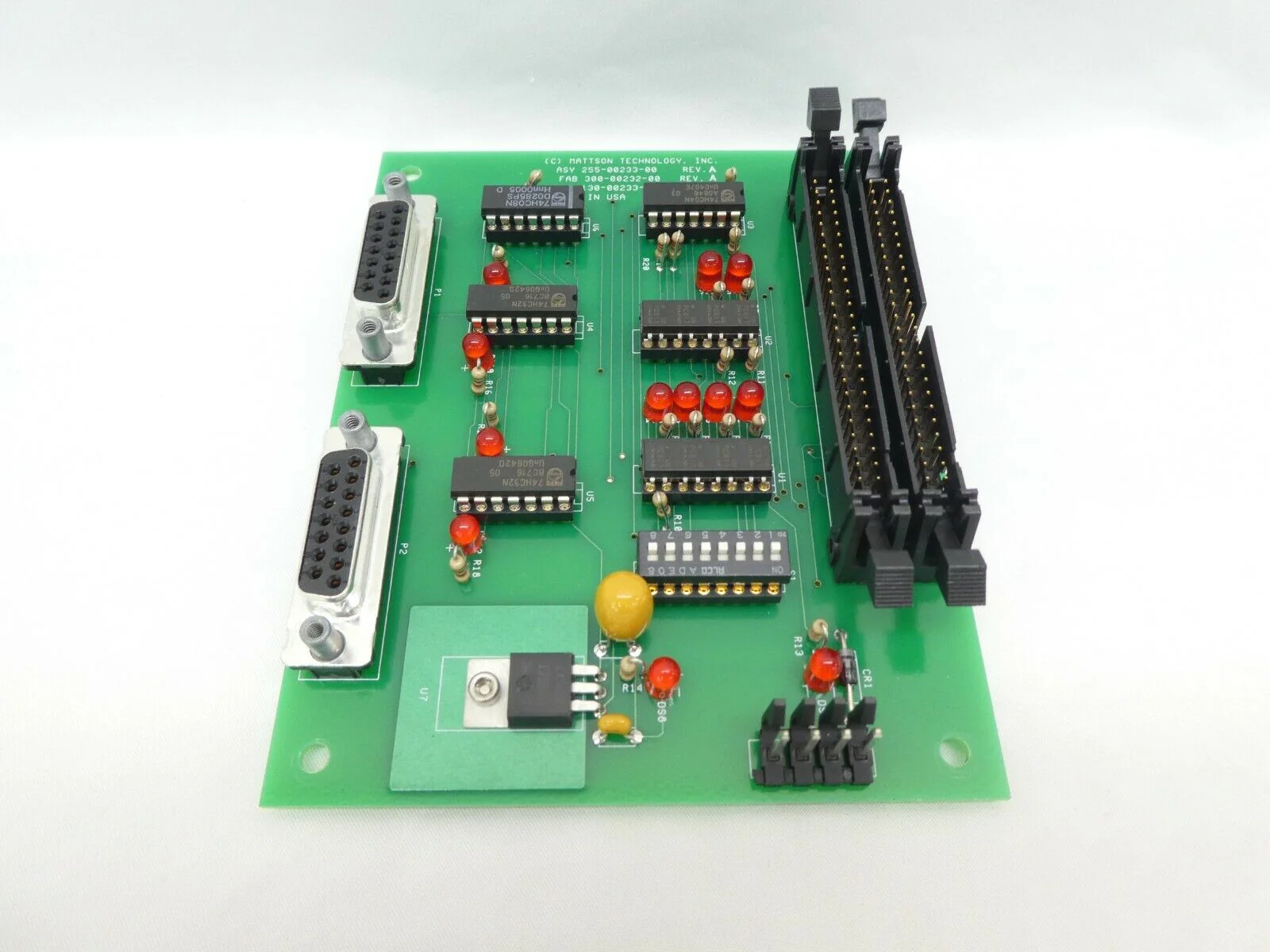 Mattson Technology 255-00233-00 SMIF Arm Interlock PCB Rev. A Aspen New Surplus - Image 7