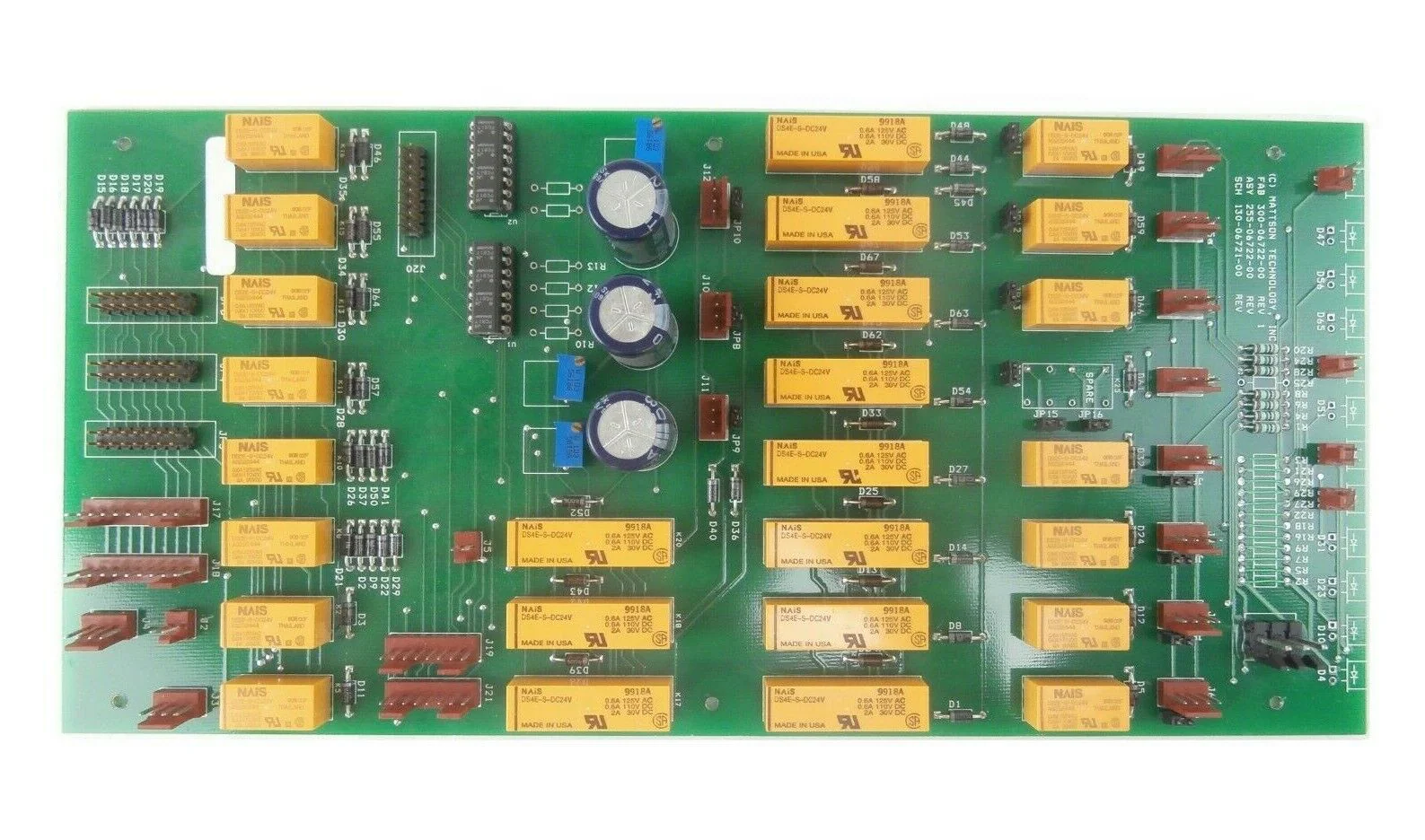 Mattson Technology 255-06722-00 Interlock PCB 130-06721-00 300-06722-00 New - Image 2