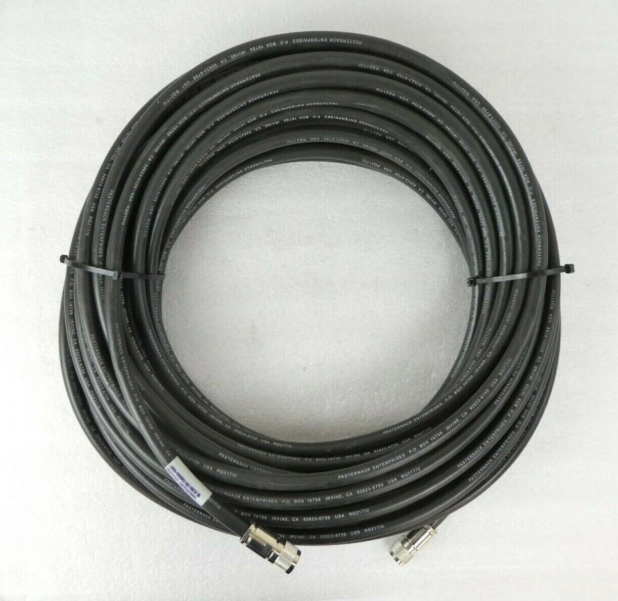 Mattson Technology 263-19392-00 Coaxial RF Cable 100 Foot RG217 New Surplus - Image 3