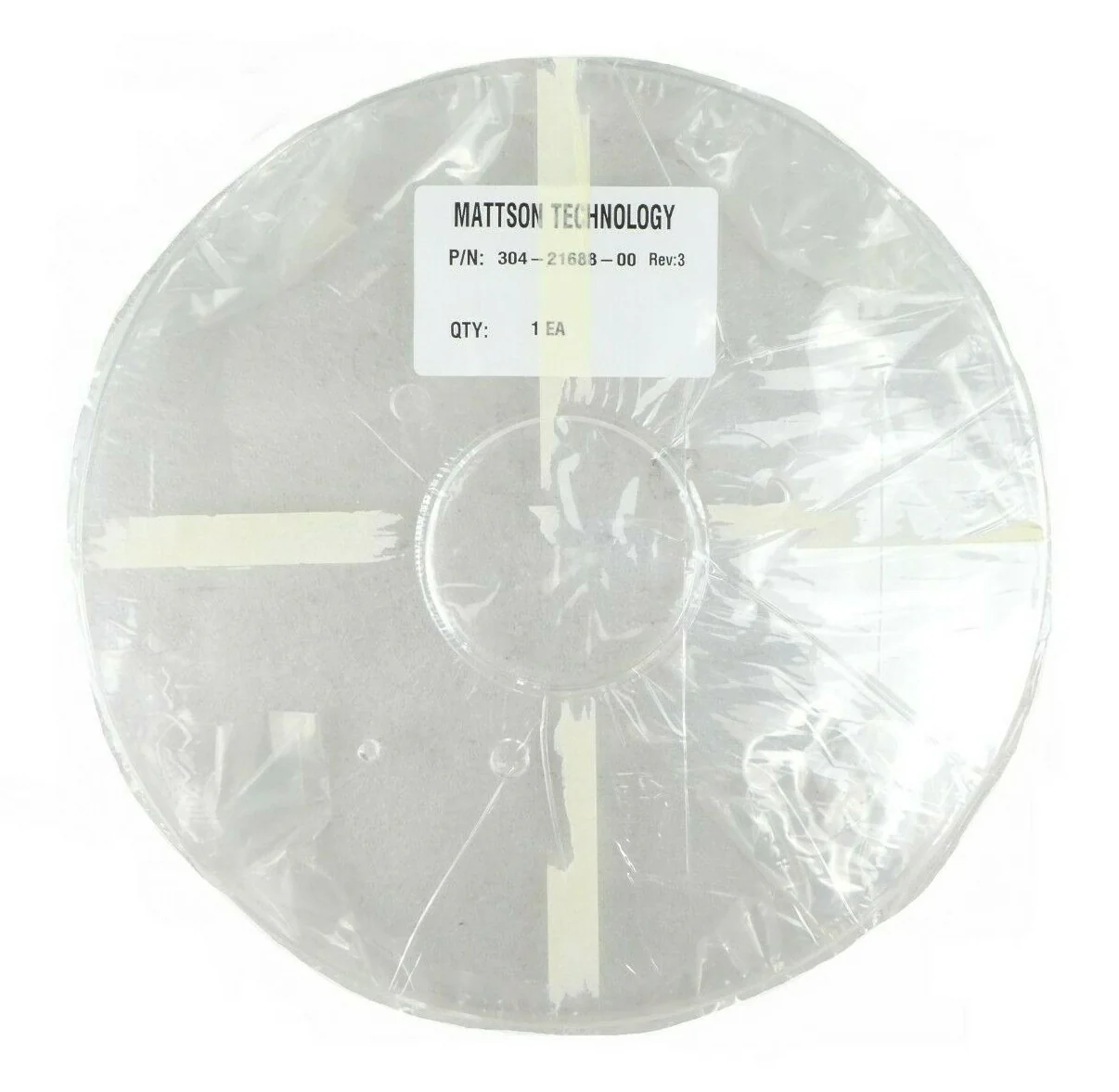 Mattson Technology 304-21688-00 300mm Bottom Quartz Shield E HL New Surplus - Image 2