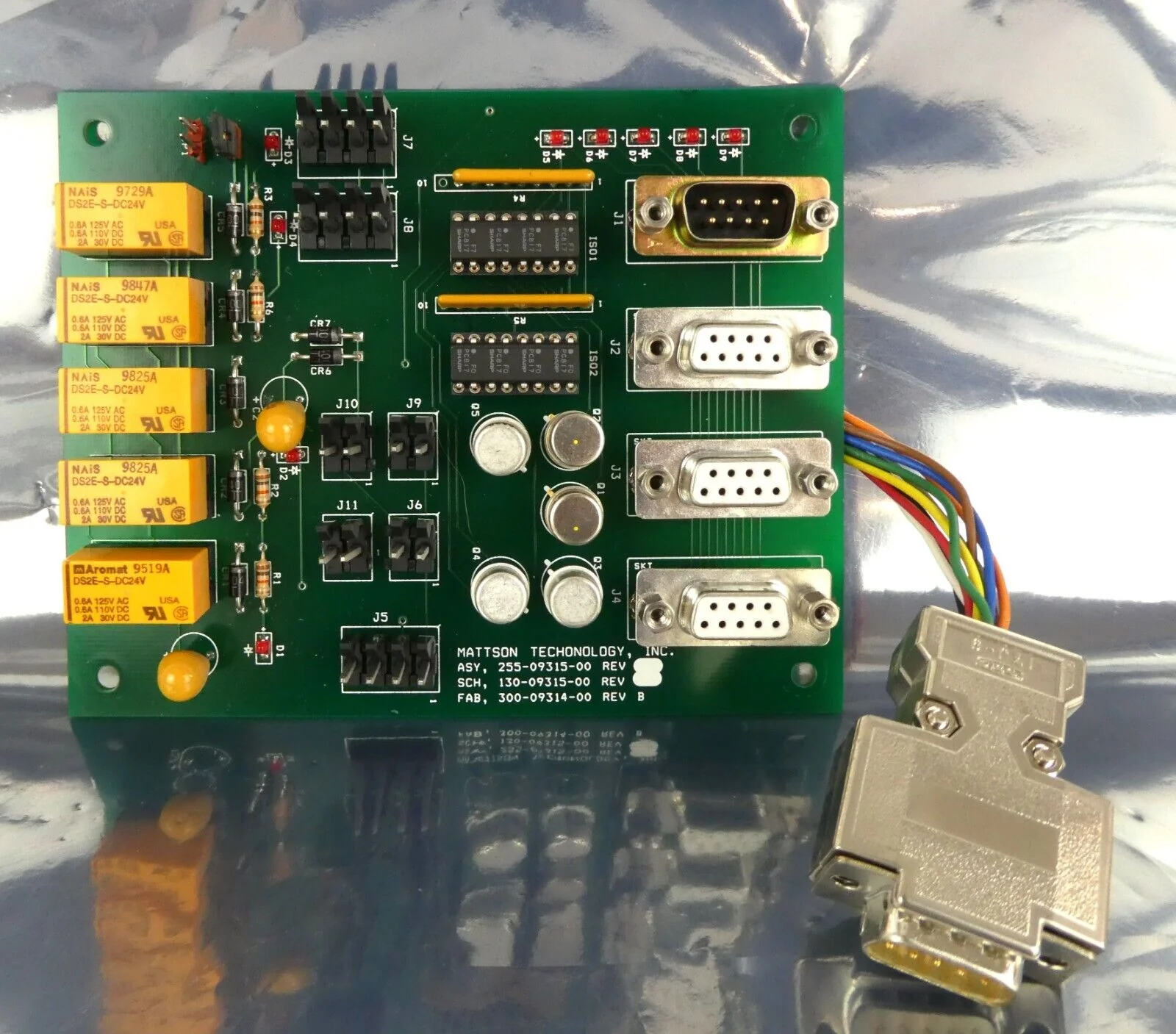 Mattson Techonology 255-09315-00 PCB Board Assembly 300-09314-00 Working Surplus - Image 11