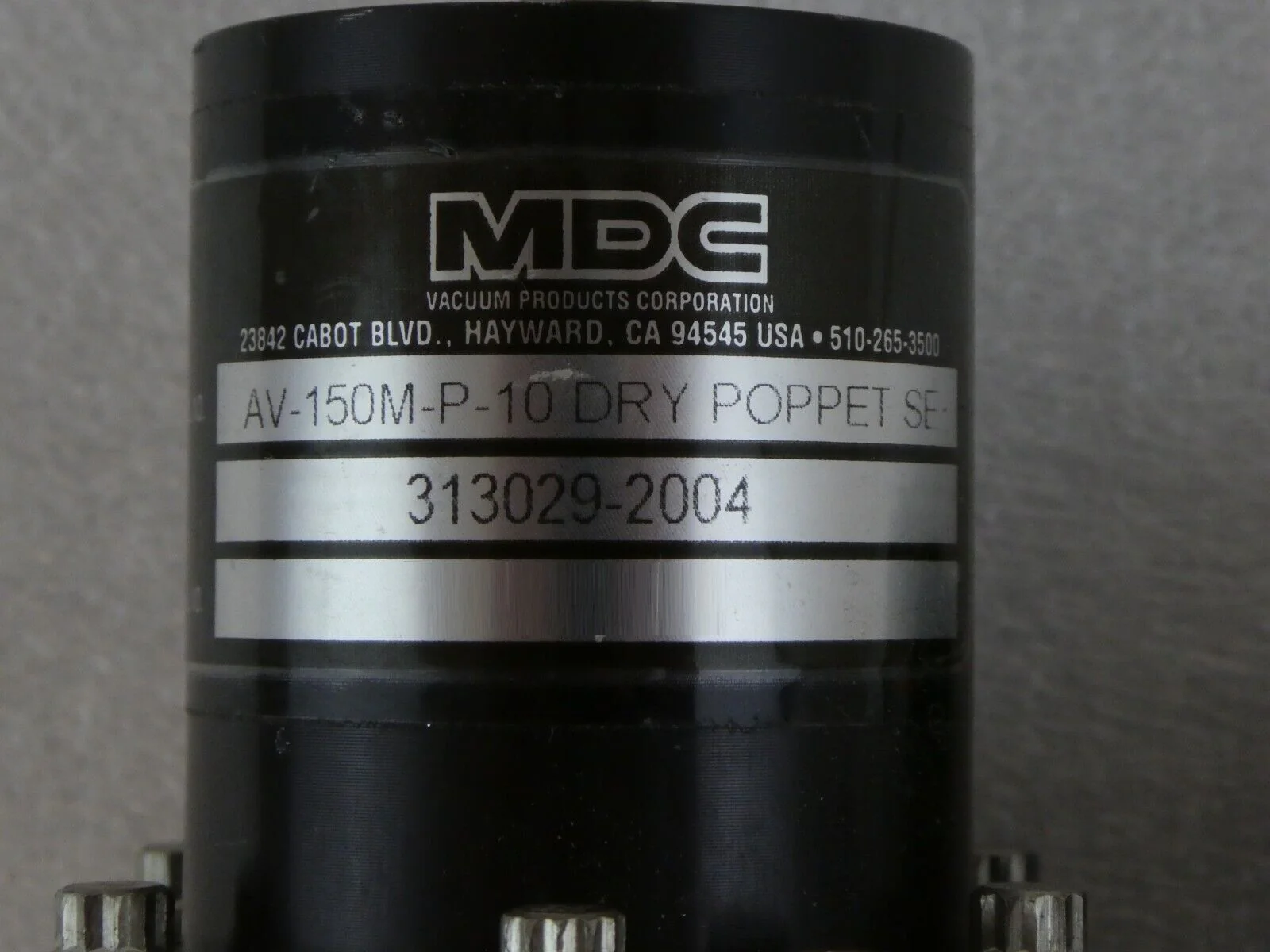 MDC Vacuum Products 313029-2004 Angle Valve Assembly AV-150M-P-10 Working Spare - Image 12