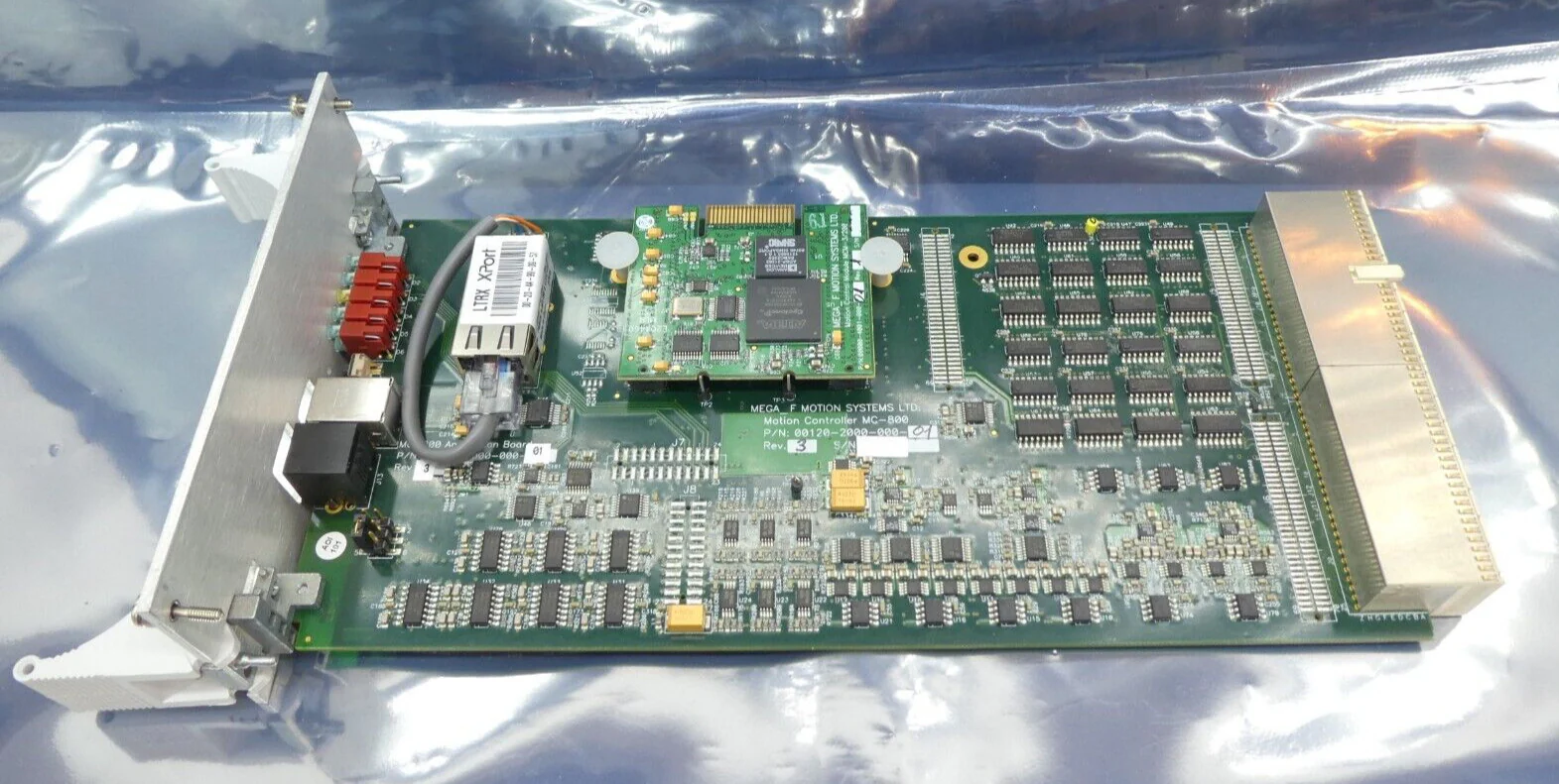 Mega_F Motion Systems 00120-2000-000-01 Motion Controller PCB Card Working Spare - Image 6