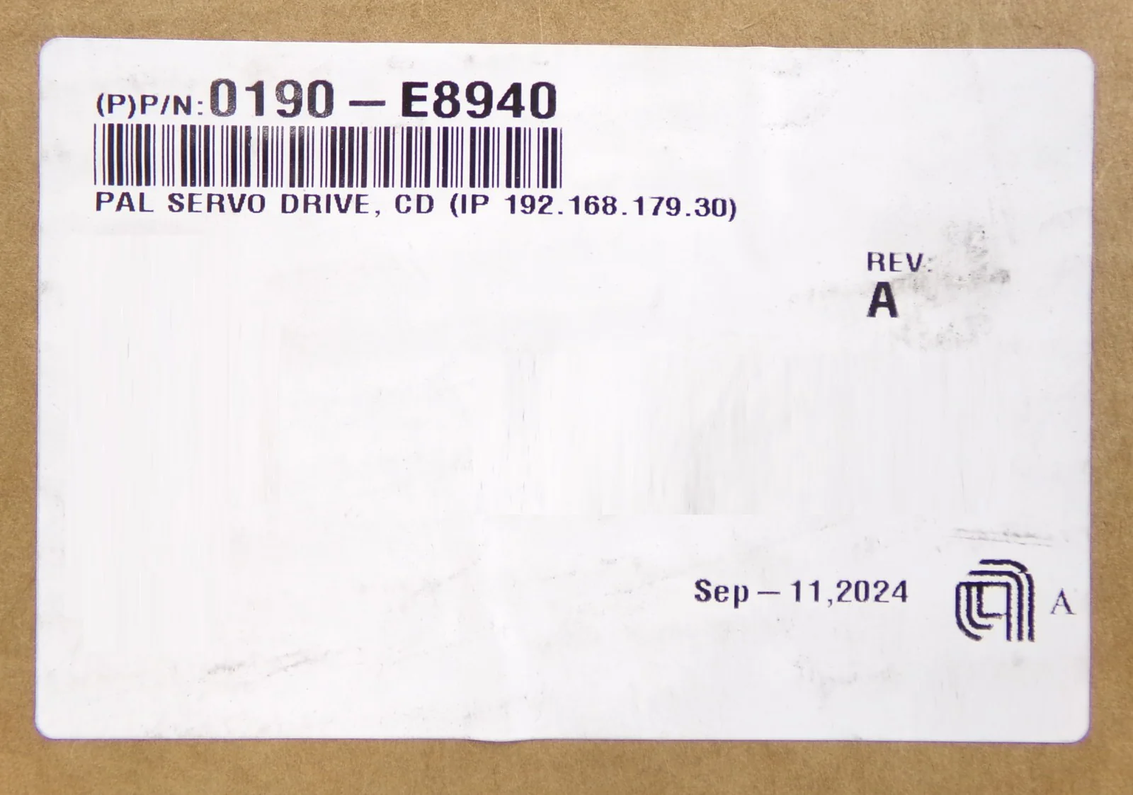 Mega-Fabs Motion Systems 00070-2016-000-01 PAL Servo Drive AMAT 0190-E8940 New - Image 7